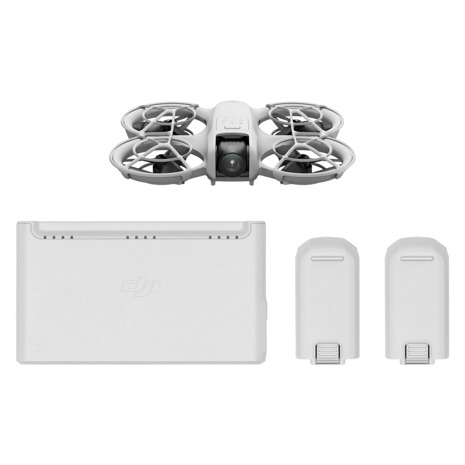 DJI Neo Three-Battery Combo, Mini Drone with 4K UHD Camera for Adults, 135g Self Flying Drone that Follows You, Palm Takeoff, Subject Tracking, QuickShots, Stabilized Video (Controller-Free)