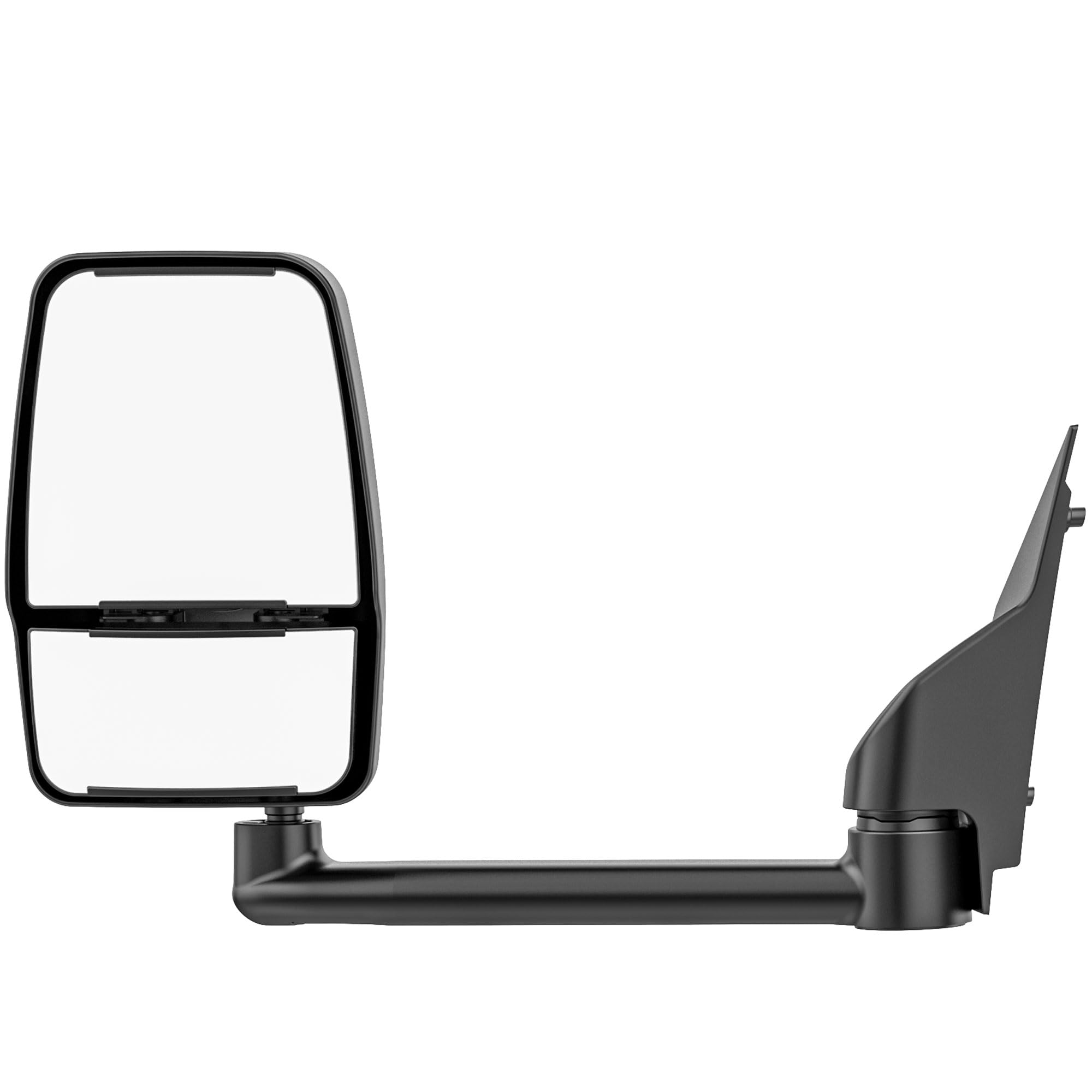 Driver Side Tow Mirror Compatible with 2003-2019 Chevy Express/GMC Savana 1500 2500 3500, Left Side Manual Folding Adjustable Towing Van Mirrors Replacement