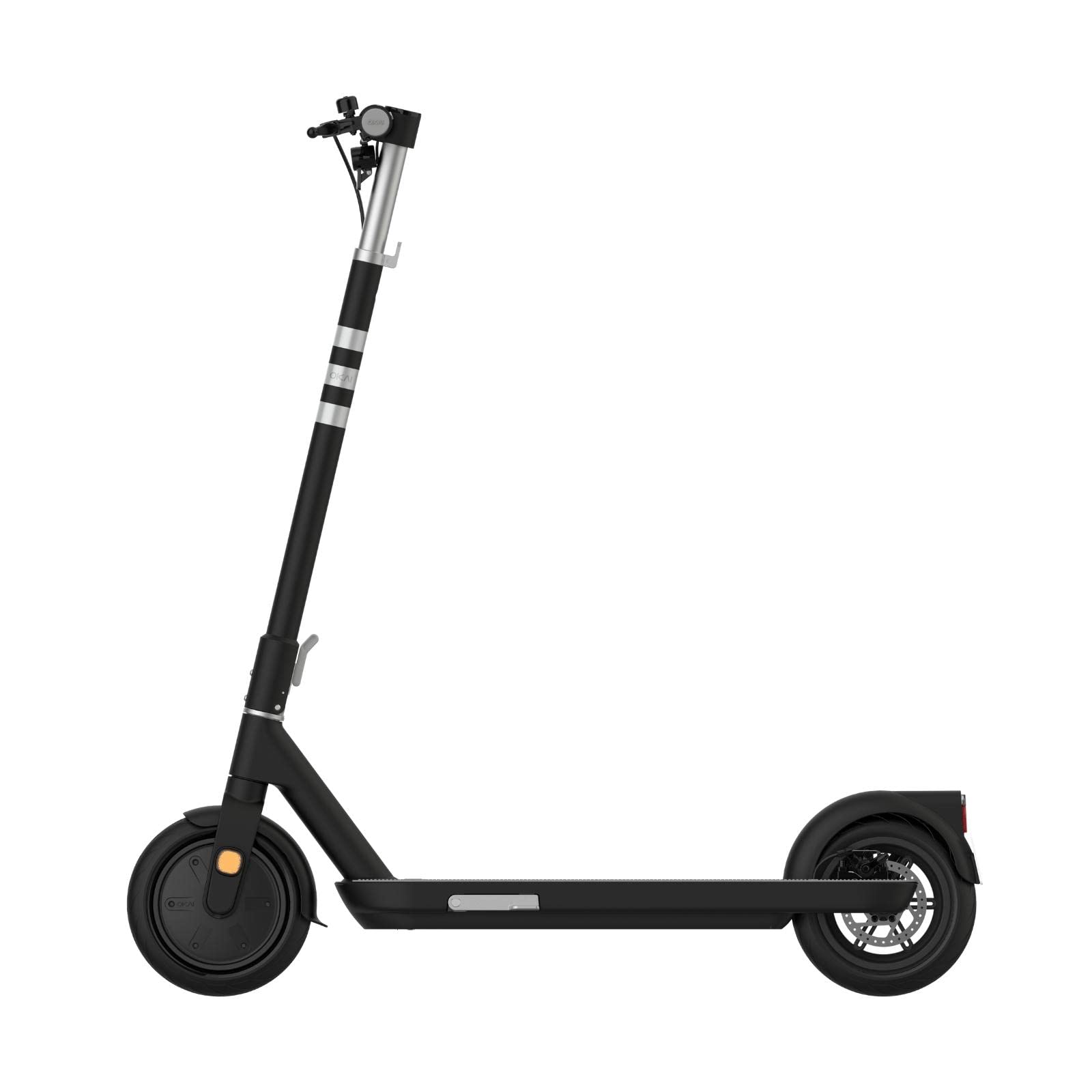OKAI Neon Lite Electric Scooter for Adults, Commuter Electric Scooter, 15.5 MPH, 18.6 Miles, Lightweight Scooter Ambient Light, 600W Peak Power, UL Certification