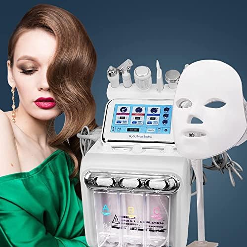 Mechanical Pump Hydrogen Oxygen Small Bubble Facial Comprehensive Management Instrument White