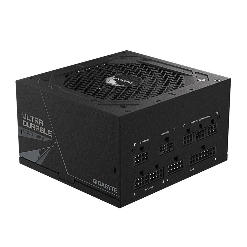 GIGABYTE GP-UD1000GM PG5 - PCIe5.0 Ready - ATX3.0 - 1000W 80 Plus Gold Certified - Fully Modular Power Supply