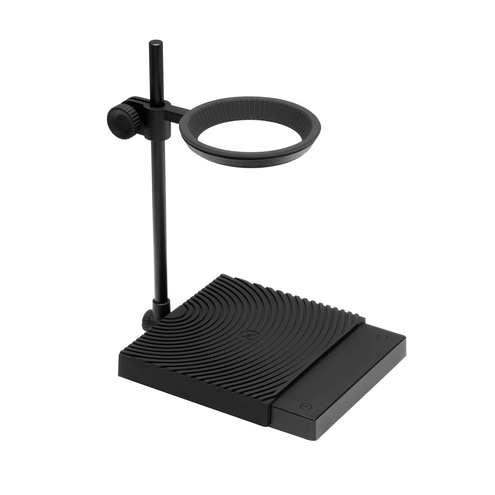 TIMEMORE Coffee Scale Black Mirror Duo (New) with Adjustable Dripper Mount/High-Precision Load Cell/Dual-Readout Display/Real-Time Flow Rate，Espresso Digital Coffee Scale for Pour Over Drip Coffee.