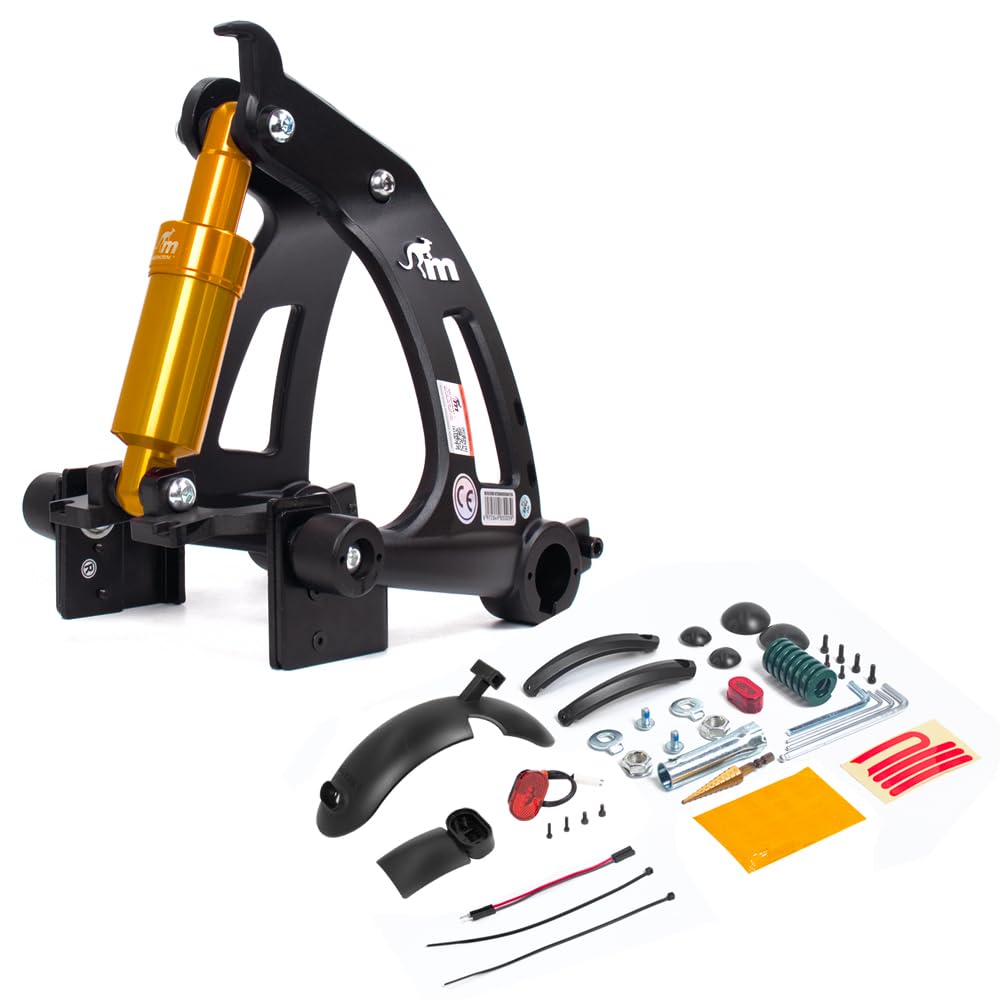 Monorim Mxr1 Rear Suspension kit is Compatible with The Segway Max G30 D/E/P/DII/LEII/LD/LE/LP Electric Scooter More Comfortable Upgrade Accessories (BG)
