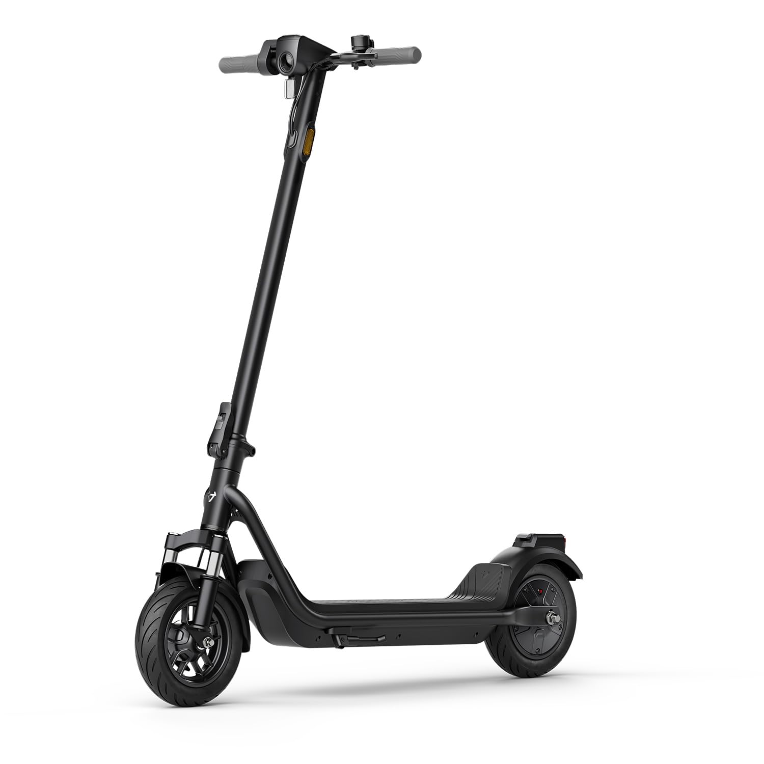 NIU 100P Electric Scooter for Adults - 600W Max Power, 18 Miles Range, Max Speed 17.4MPH, 9.5'' Pneumatic Tires, Dual Brakes, Easy Folding Commuting E-Scooter, Bluetooth Connectivity, UL Certified