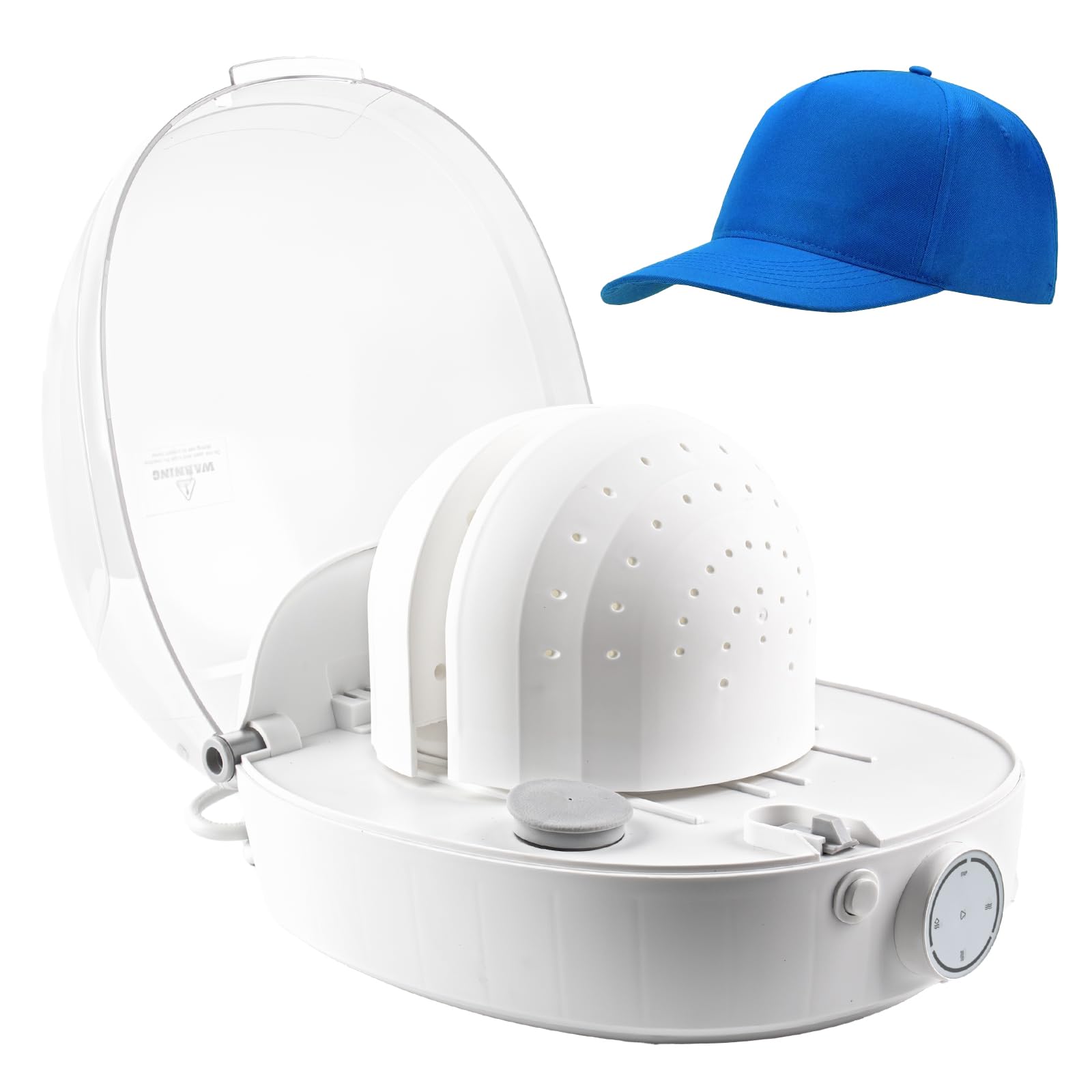 Hat Cleaner, Automatic Hat Steam Cleaner, Hat Shaper, All in One Hat Care Machine, Steam Cleaning & Ironing and Fast Drying for Baseball Caps, Bucket Hats, Felt Hats
