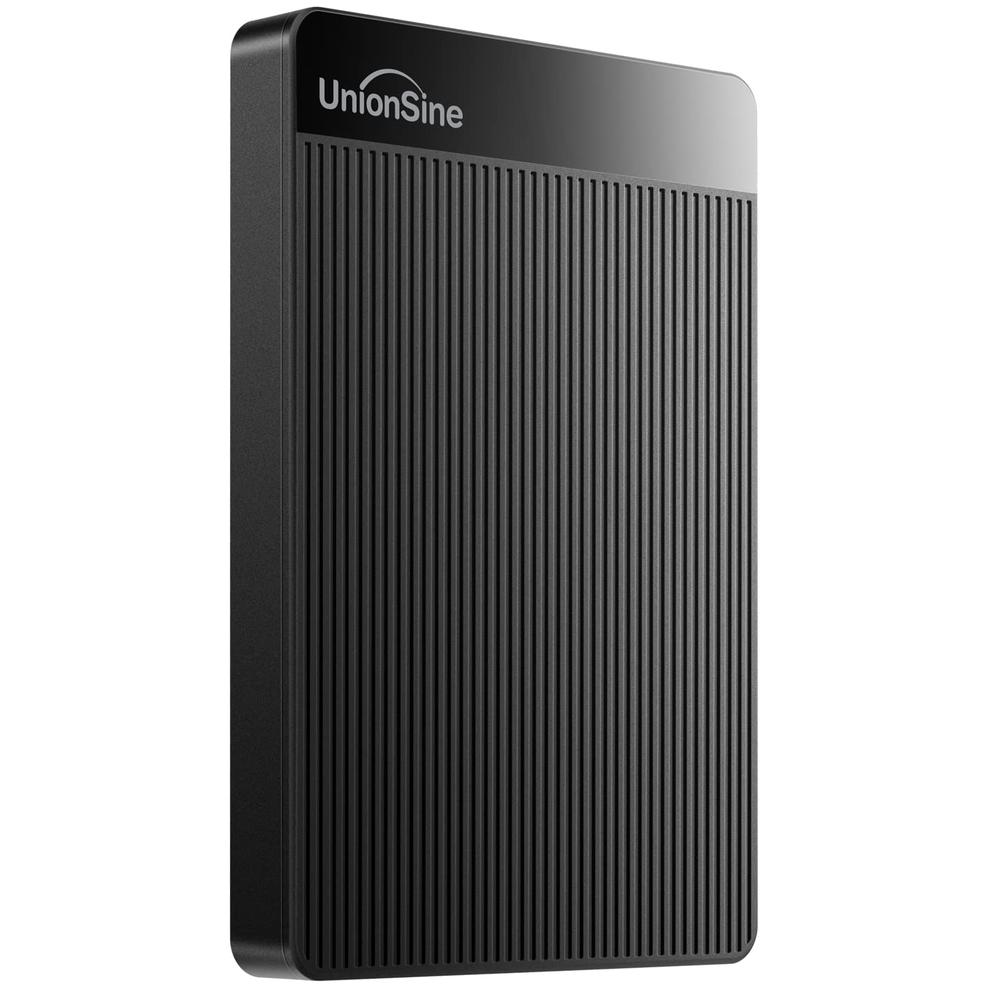 UnionSine 4TB Ultra Slim Portable External Hard Drive USB3.0 HDD Storage Compatible for PC, Desktop, Laptop, Xbox One, Xbox one, PS4(Black) HD2510