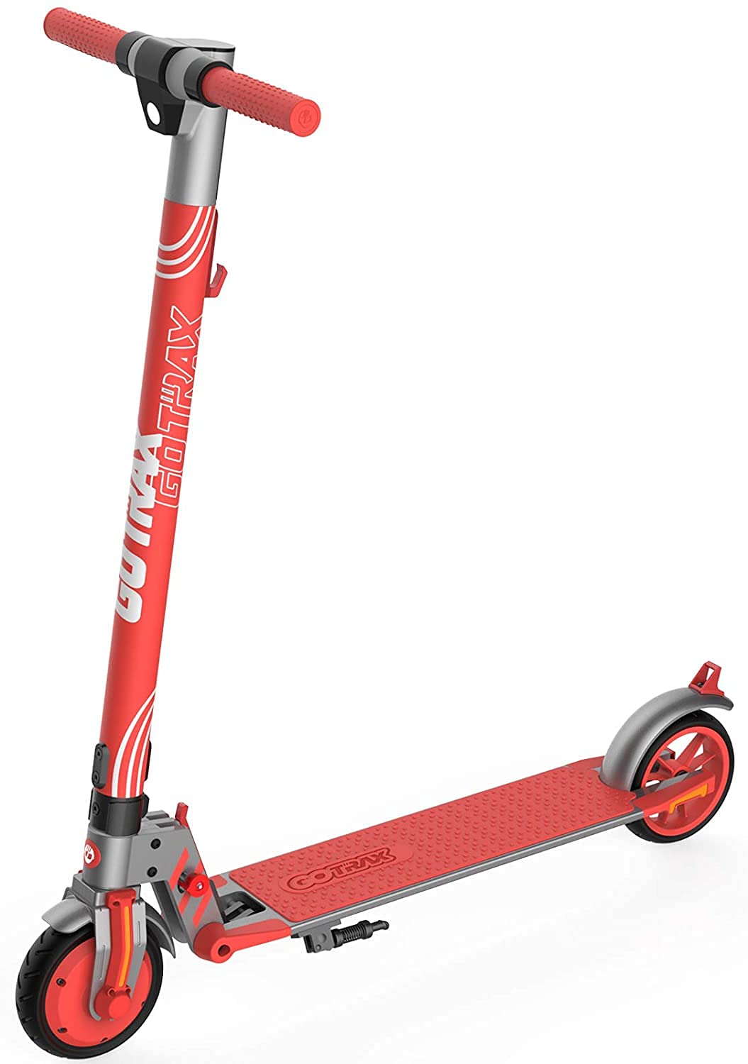 Gotrax Vibe Electric Kick Scooter, 6.5" Foldable Commuting Scooter for Kids 8-15, 12 MPH & 7 Miles Range E Kick Scooters for Kids, Teens, Boys and Girls (Red)