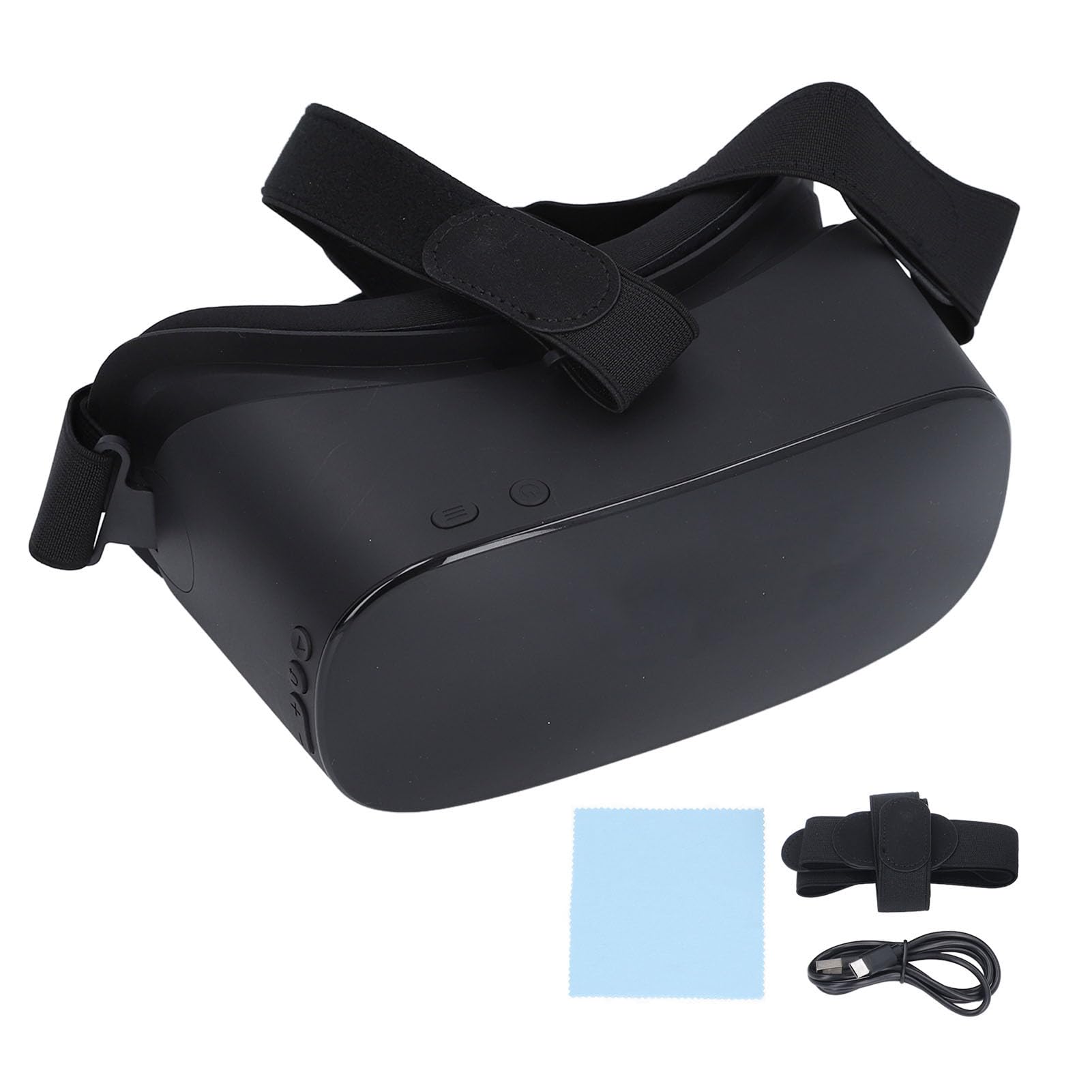 GOWENIC VR Headset, 2.4G 5G Wi Fi BT 3D VR Glasses, OTG Connection HD 2560x1440 Ergonomic Comfortable 3D VR Headset for Entertainment