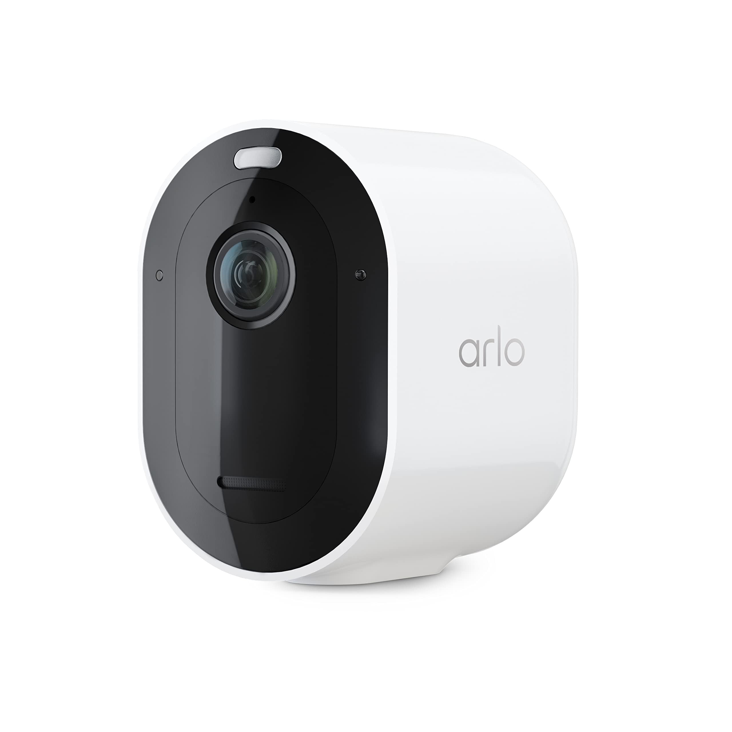 Arlo Pro 5S 2K Spotlight Camera - Wireless Home Security Camera with Spotlight, Color Night Vision, Dual-Band Wi-Fi & 2-Way Audio - White, 1 Pack, VMC4060P