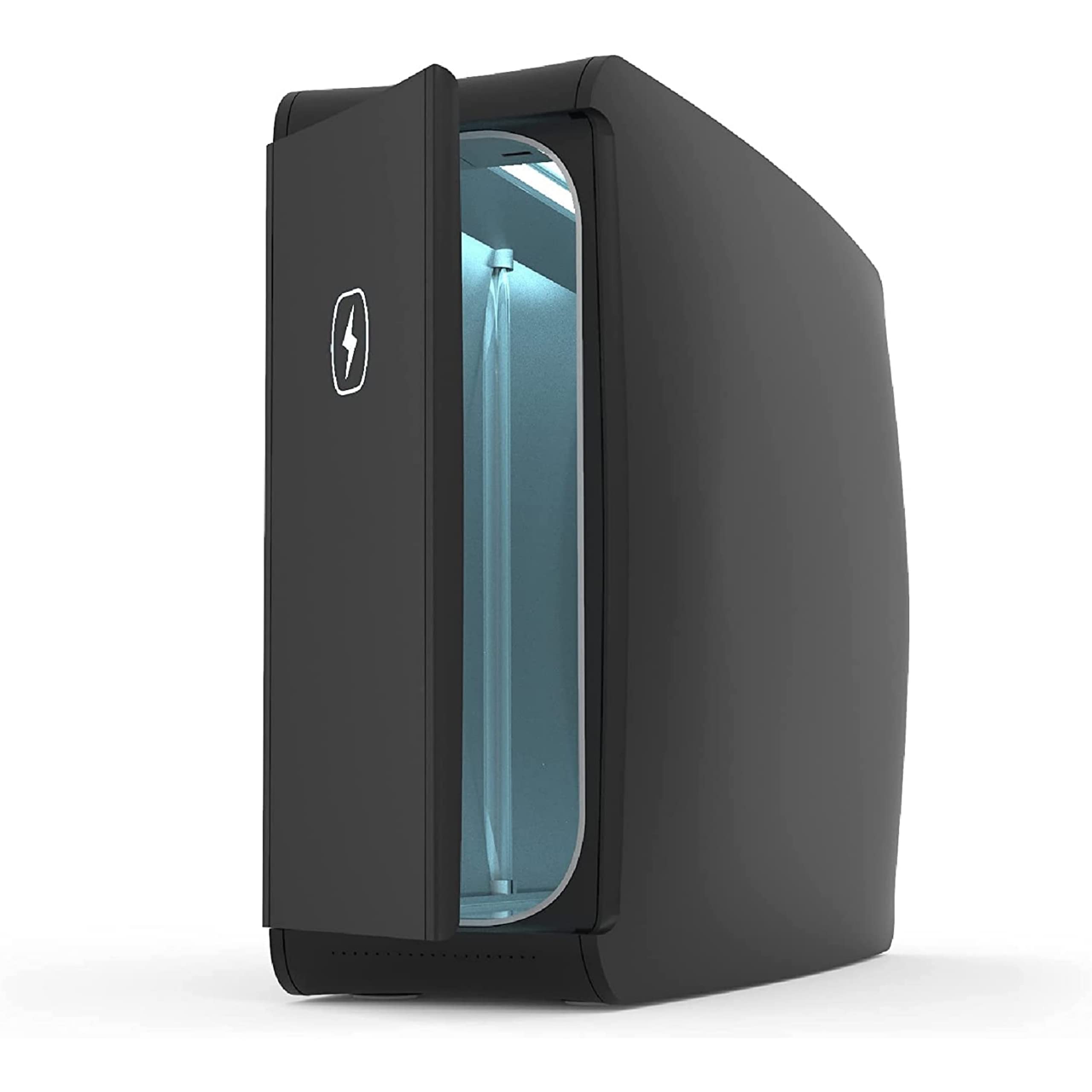 PhoneSoap XL (HomeSoap) UV Llight Sanitizer | 360° UV Sanitizing Box & Charger | Large Capacity | Sanitizes Tablets, Baby Bottles, Remotes, Toys & More (Black)