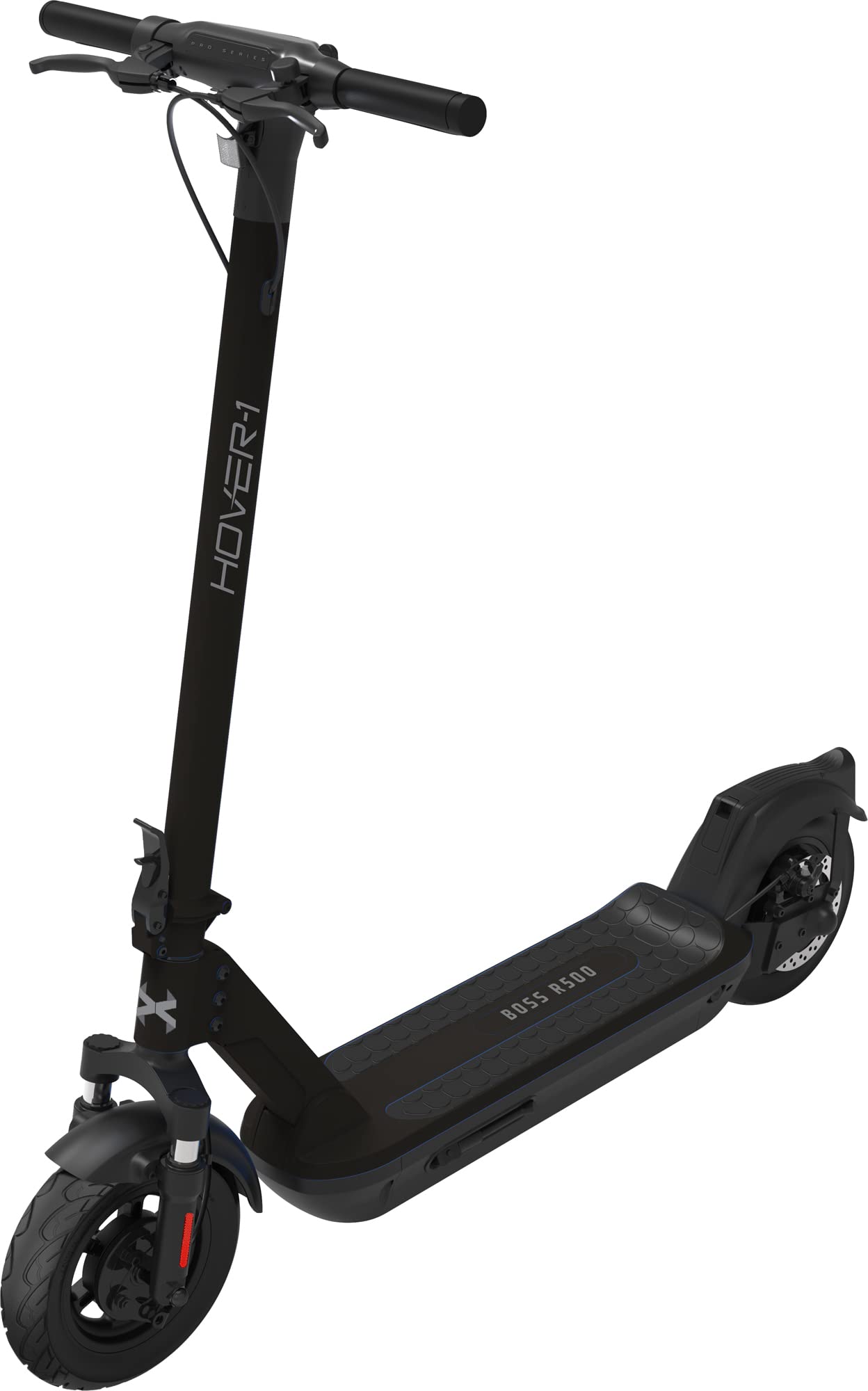 Hover-1 Pro Series Boss Foldable Electric Scooter with 500W Brushless Motor, 20 mph Max Speed, 10” Honeycomb Tires and 24 Mile Range Commuter Scooter for Adults and Teens.