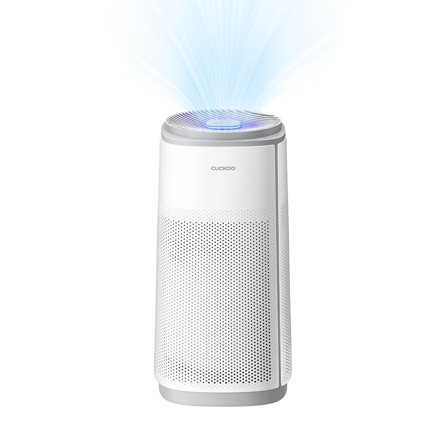 CUCKOO True HEPA Air Purifier for Large Room Up to 2,256 sq. ft., Advanced 5-Stage Filter with UV-C Light and Activated Carbon, Air Purifiers for Home with Quiet Sleep Mode, White (CAC-K1910FW)