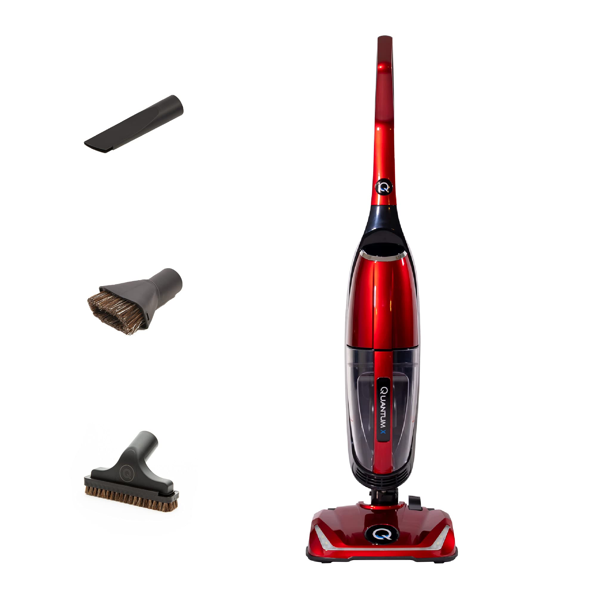 Quantum X Upright Water Filter Vacuum for Home — Superior Bagless Vac Cleaner with Water & MicroSilver Filtration to Clean Wet & Dry Messes. Pet, Dog Hair, Toddler Spills on Carpet & Hardwood Floor