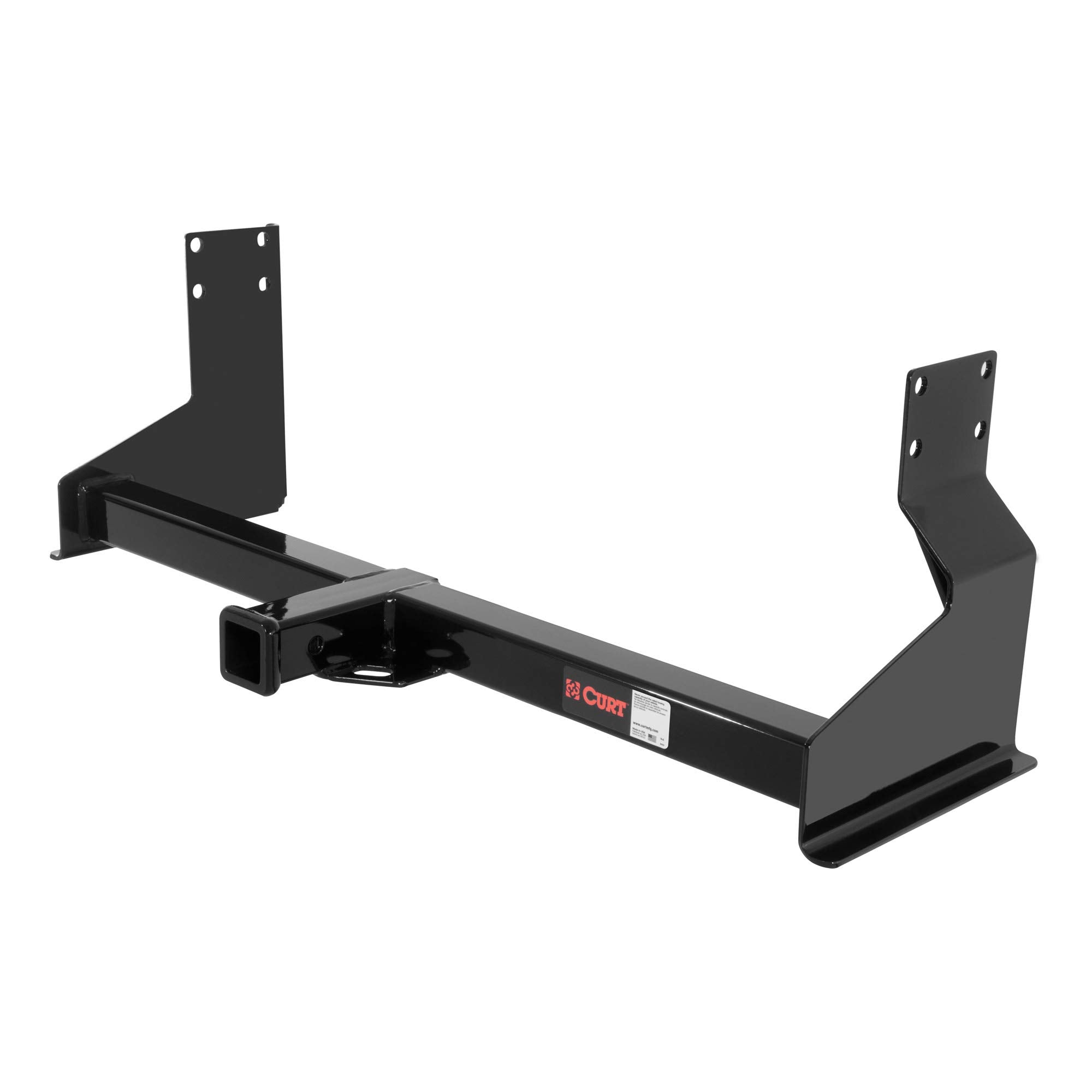 CURT 13358 Class 3 Trailer Hitch, 2-Inch Receiver, Fits Select Dodge, Freightliner, Mercedes-Benz Sprinter 2500, 3500, GLOSS BLACK POWDER COAT