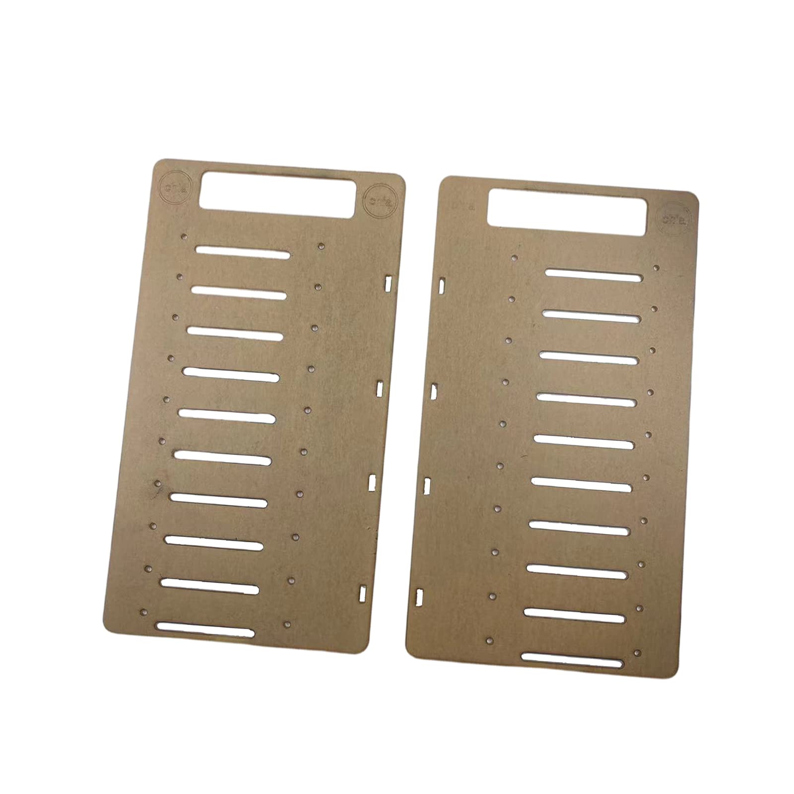 ZjBfddnmm DIY 3.5inch Transparent Stacking Hard Drive Bracket Organizer Box Hard Disk Cage Accessories Rack Desk Storage Container for HDD Solid State Drive - 10 Floor/685