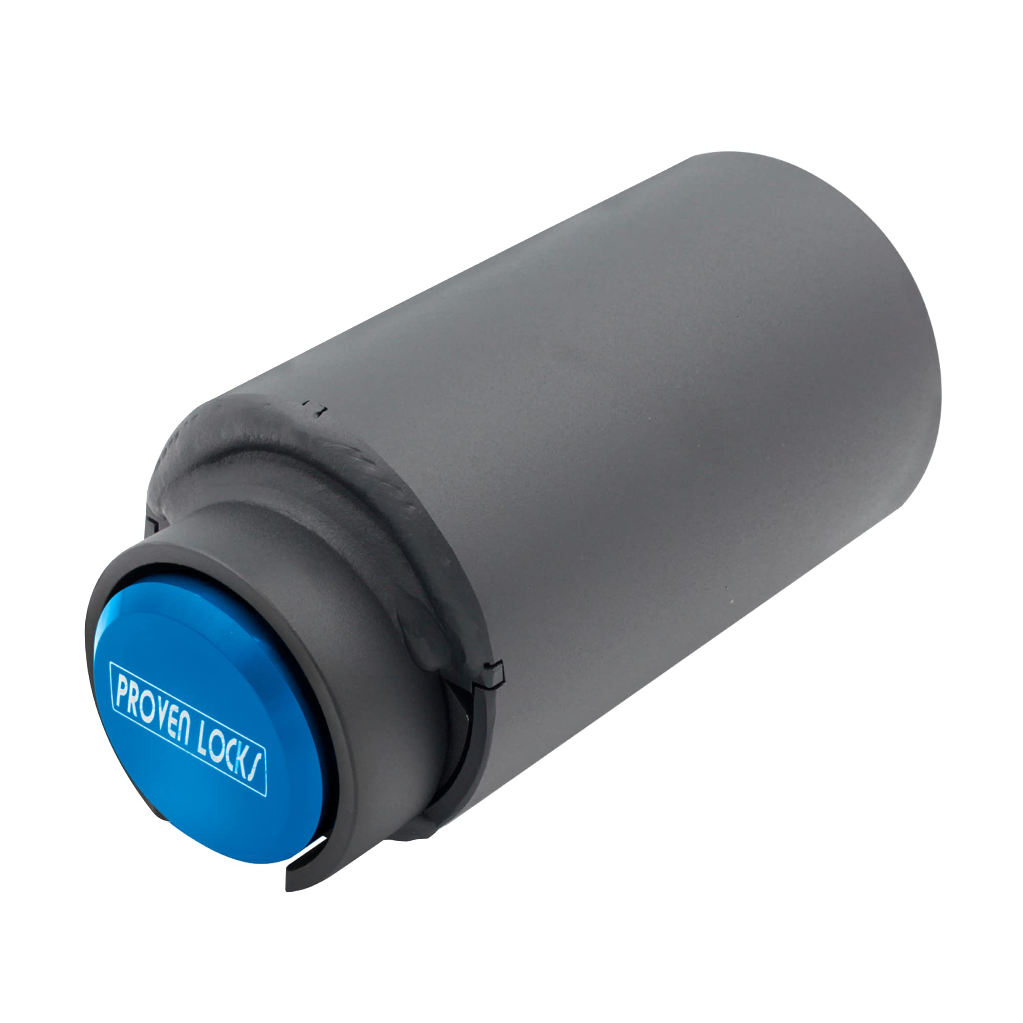Proven Industries Model 2516-B Trailer Lock, Fits 2 5/16-Inch Bulldog or Ram Trailer Couplers, Made in The USA, (Blue)