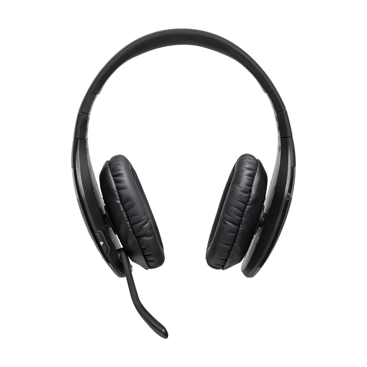 BlueParrott S450-XT Voice-Controlled Bluetooth Headset – Industry Leading Sound with Long Wireless Range, Extreme Comfort and Up to 24 Hours of Talk Time, Black, Stereo