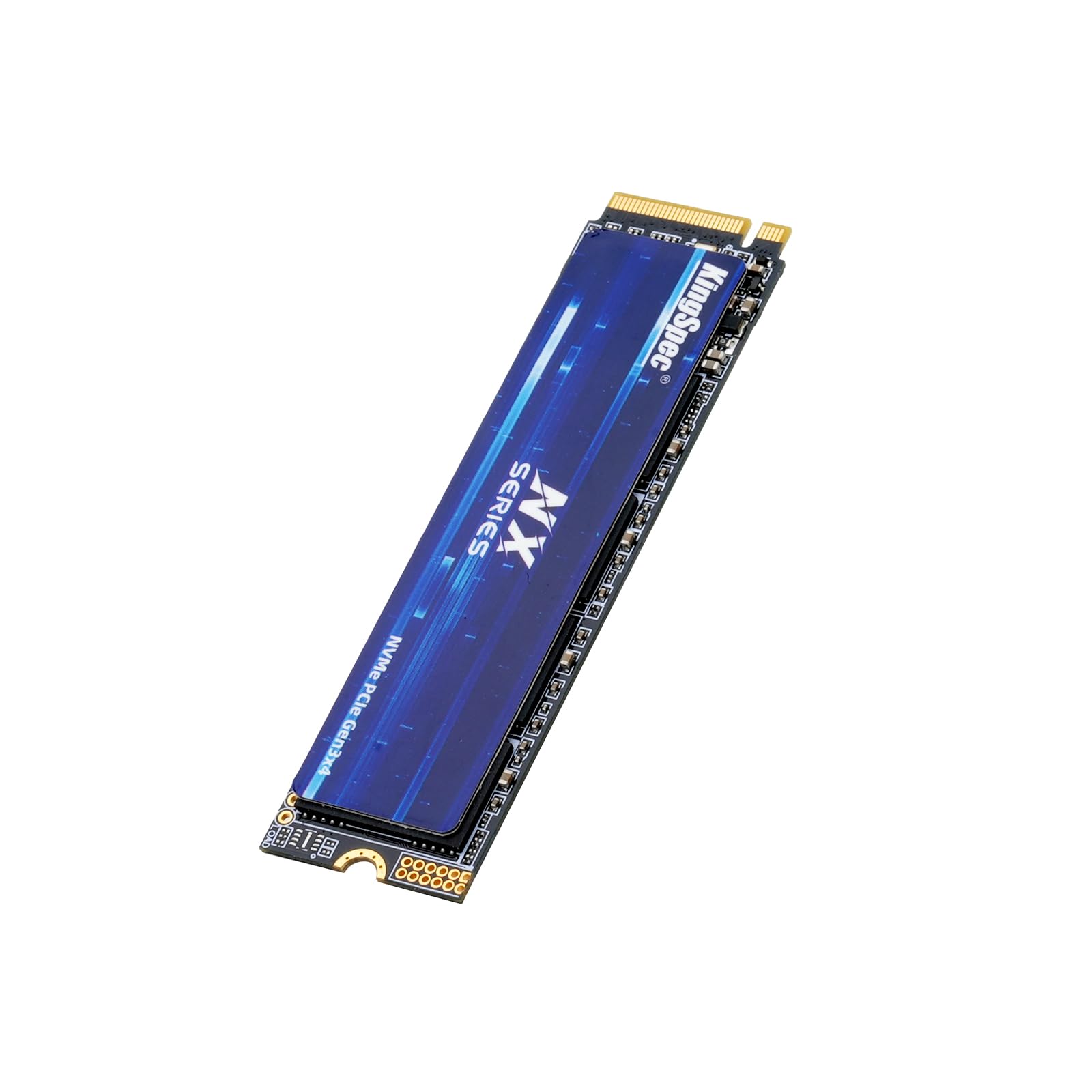 KingSpec NX Series 2TB Gen3x4 NVMe M.2 SSD, Up to 3500MB/s, 3D NAND Flash M2 2280 Internal Solid State Drive, for Desktop and Laptop