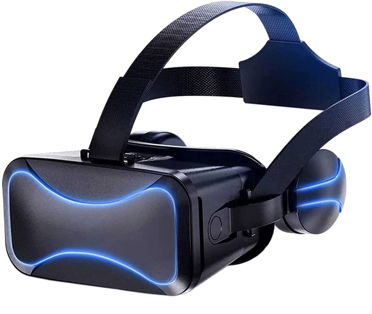 TOEWOE VR Headset, 3D VR Virtual Reality Headset Goggles, VR Glasses for 3D Movies VR Games, Compatible with for iOS and Android Smartphones, Gift for Kids and Adults