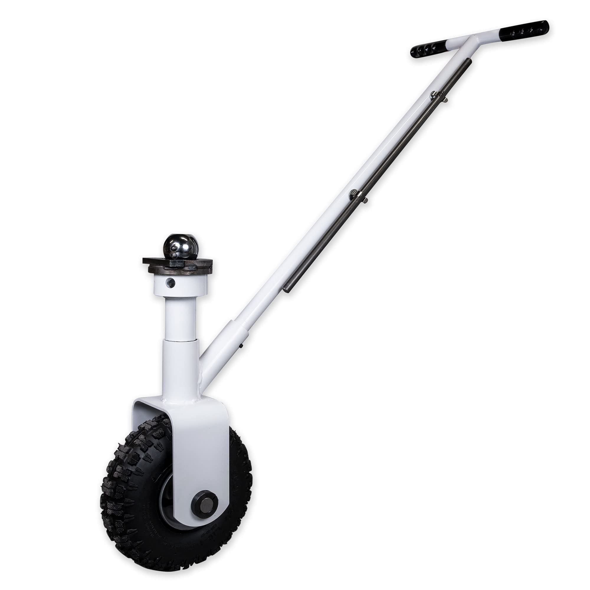 Parkit360 Scout Trailer Dolly for 3,000 Pounds Gross or 300 Pounds Tongue Weight with 2 Inch and 2 and 2 5/16 Inch Custom Hitch Balls and Ball Mount