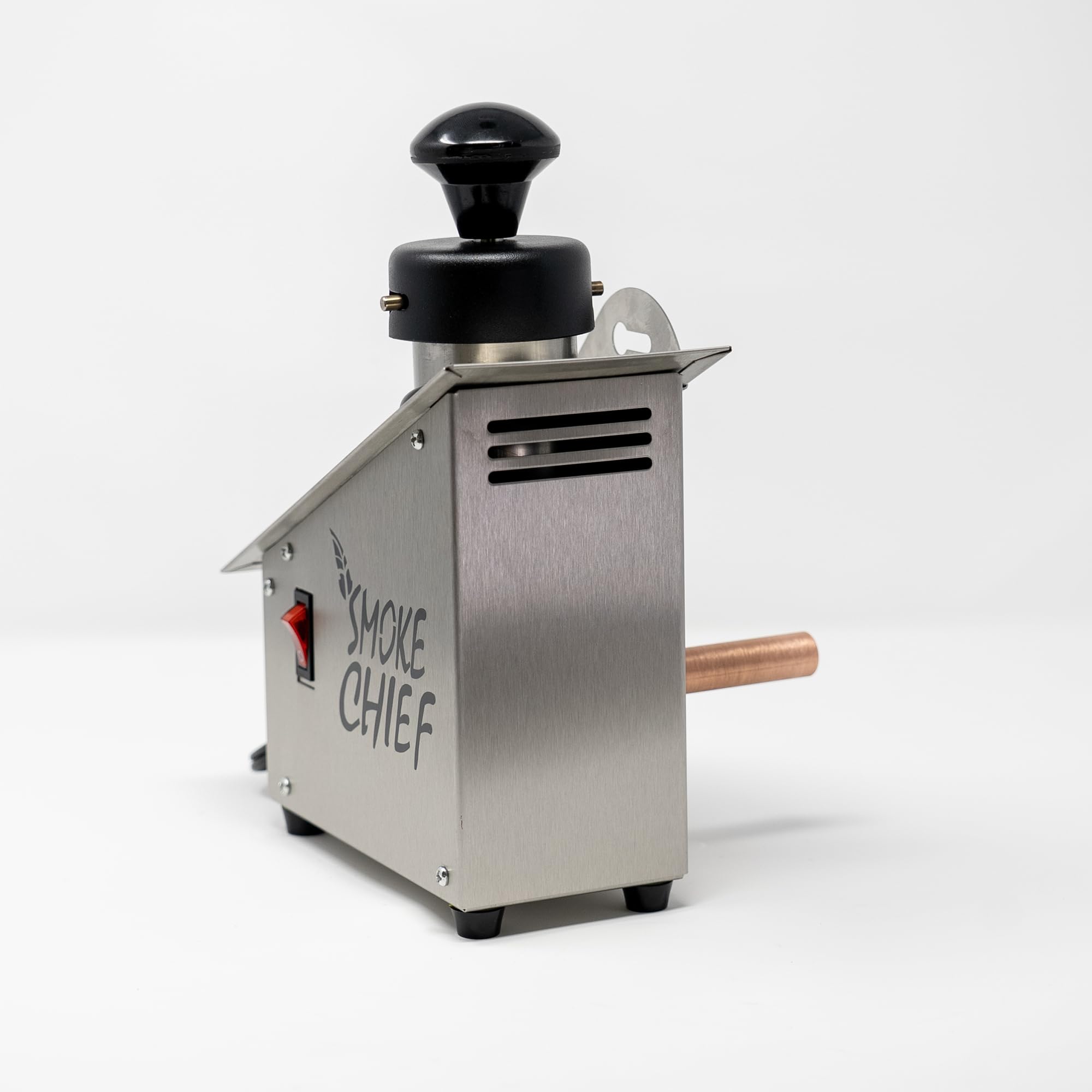 Smokehouse Smoke Chief 2.0 Stainless Steel Cold Smoke Generator, Easily Connects to Any Grill to Quickly Produce Delicious Smoked Foods