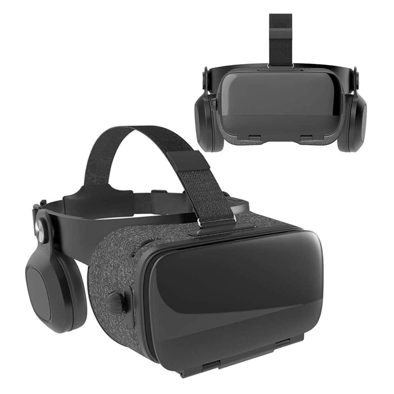 HHWKSJ VR Headset,Virtual Reality Headset 3D VR Goggles Glasses for 3D Movies Compatible for 4.7-6.0 Inch iOS Android Smartphones
