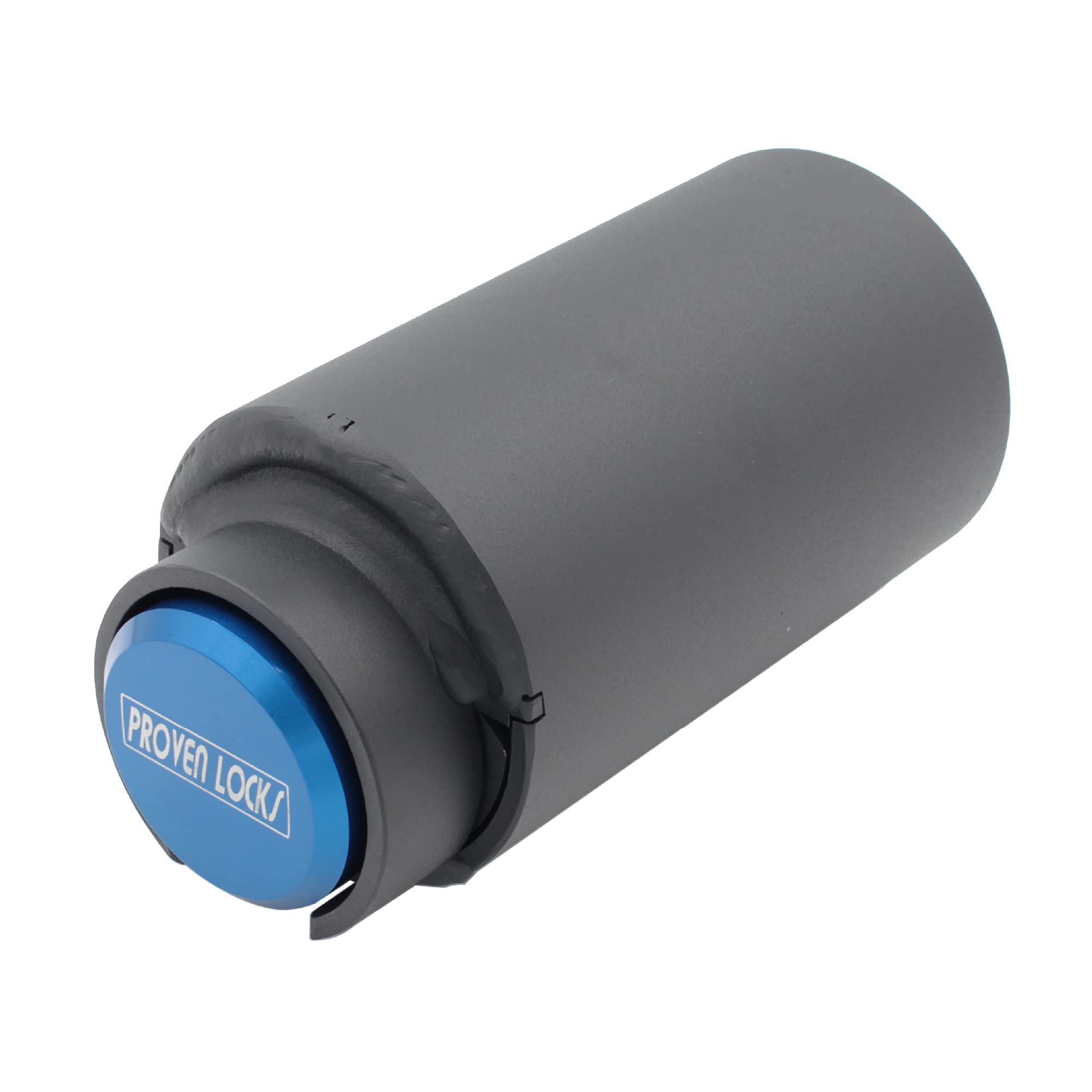 Proven Industries Model 2178-B Trailer Lock, Fits 2-Inch Bulldog or Ram Trailer Couplers, Made in The USA, (Blue)