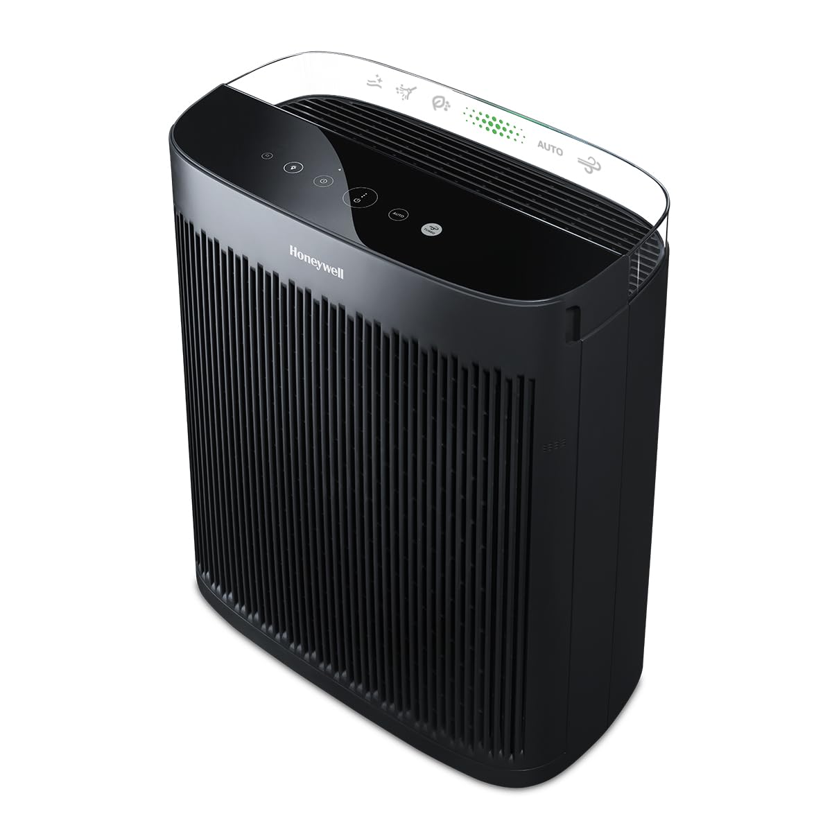 Honeywell InSight HEPA Air Purifier with Air Quality Indicator and Auto Mode, Large Rooms, Bedrooms, Home (360 sq ft), Black - Reduces Airborne Allergens, Smoke, Dust, Pollen, Pet Dander, HPA5200B