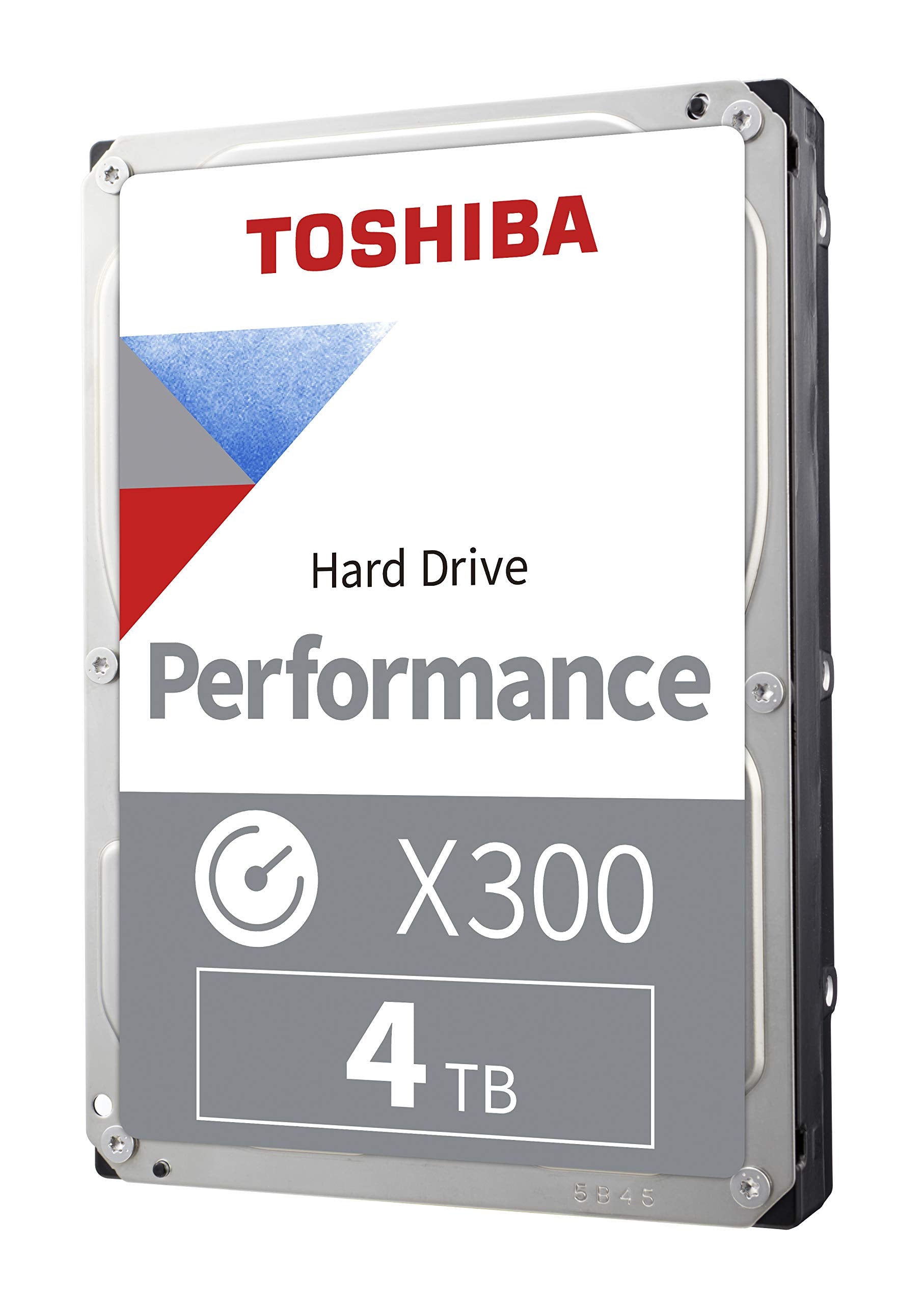 Toshiba X300 4TB Performance & Gaming 3.5-Inch Internal Hard Drive – CMR SATA 6 GB/s 7200 RPM 512 MB Cache - HDWR740XZSTA