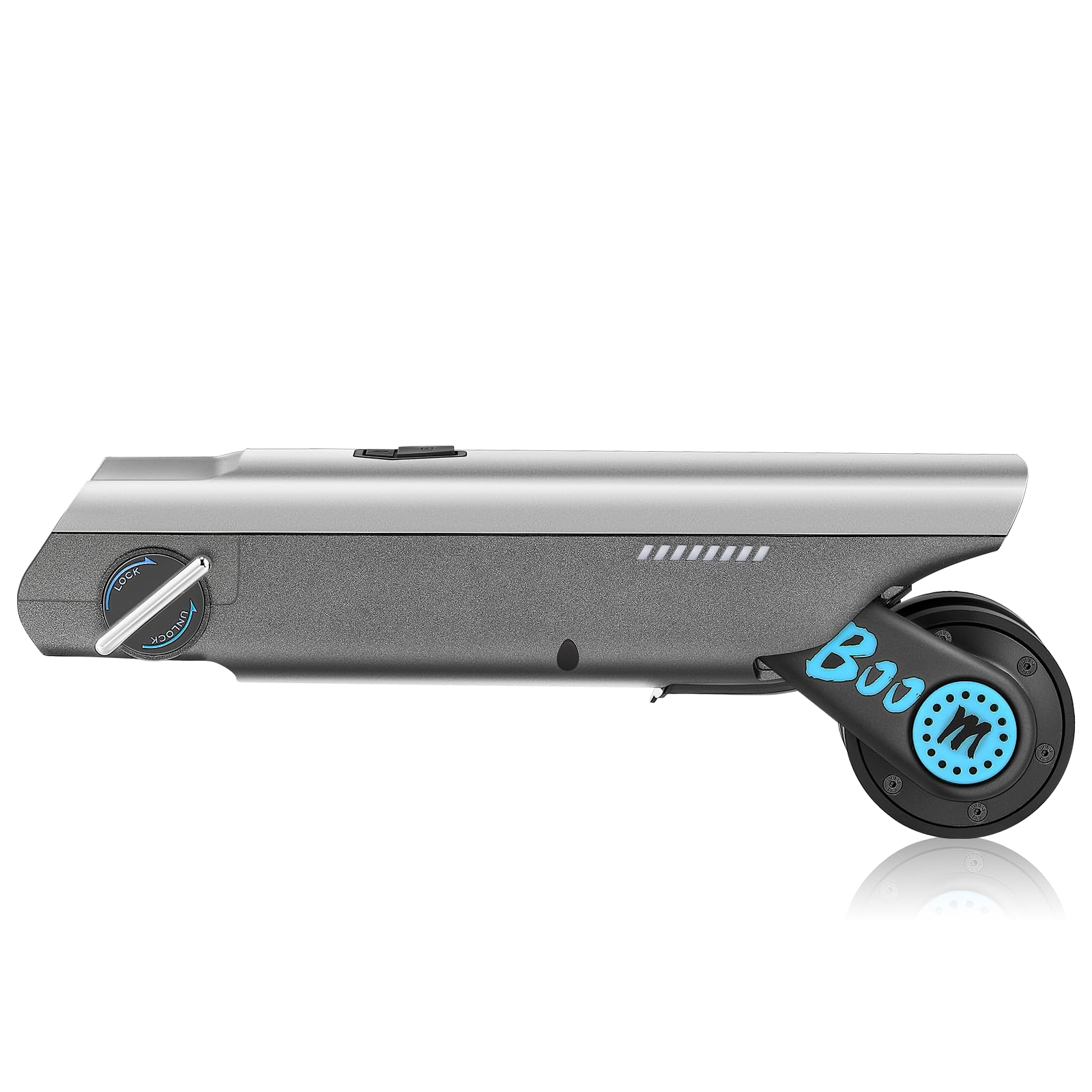 BAOSHISHAN Pedal Assist, Up to 31 Miles Range, 15.5Mph, Electric Bike Conversion Kit for Mountain Bike and Road Bike, 30s Tool-Free Installation (Blue)