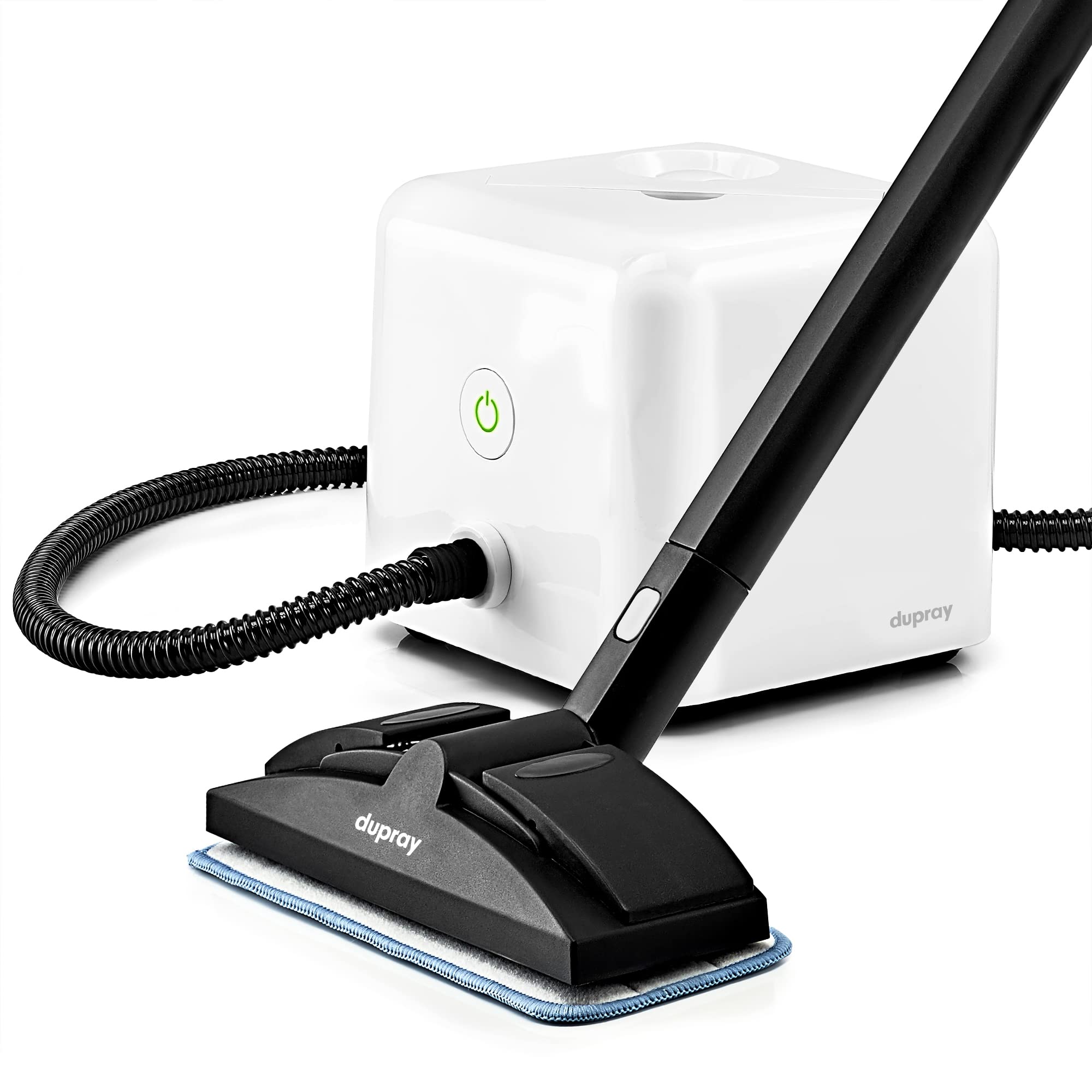 Dupray Neat Steam Cleaner with 17-Piece Kit – Powerful, chemical-free cleaning for floors, cars, tiles, grout, and more, offering versatile, deep cleaning performance