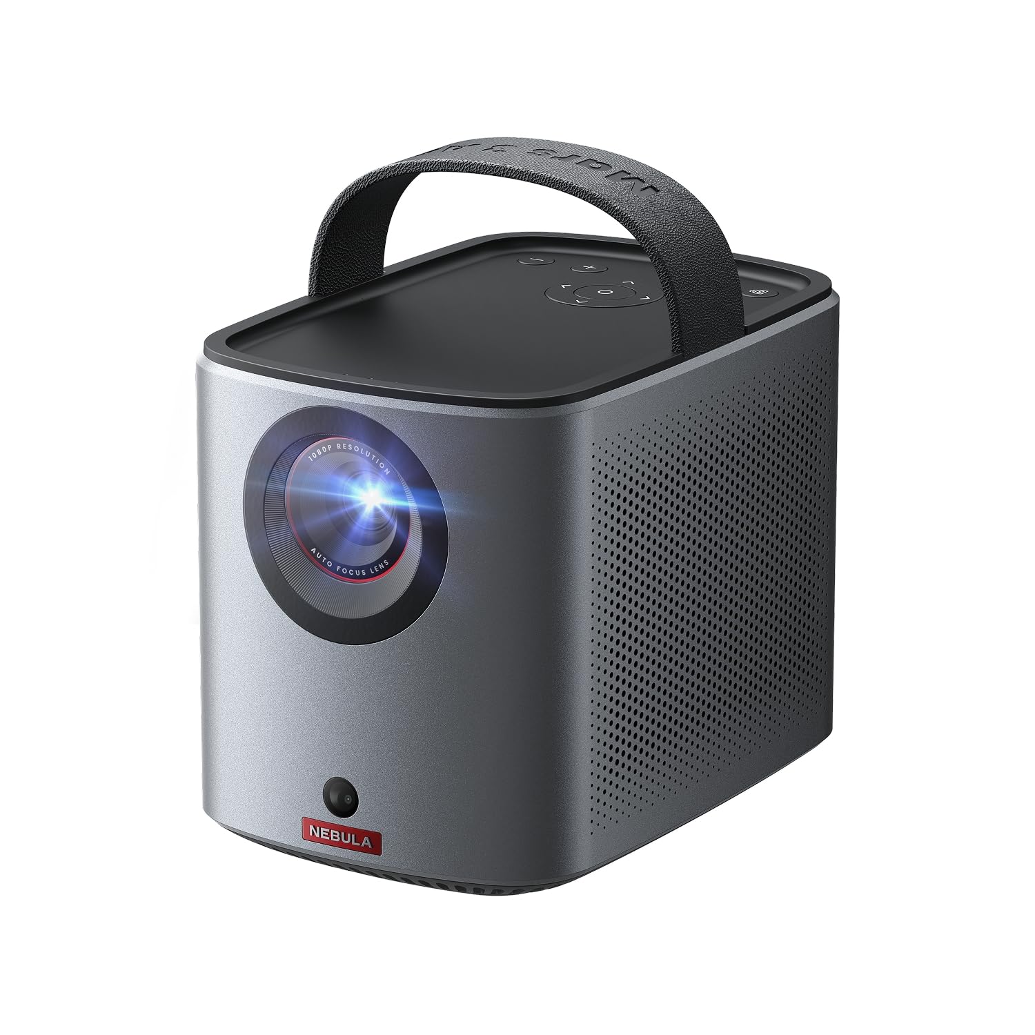 NEBULA Mars 3 Air GTV Projector - Netflix Officially Licensed, 400 ANSI-Lumen Brightness, Native 1080P, Dolby Digital Sound,150-Inch Picture, Built-In Battery for 2.5 Hours of Playtime Anywhere.