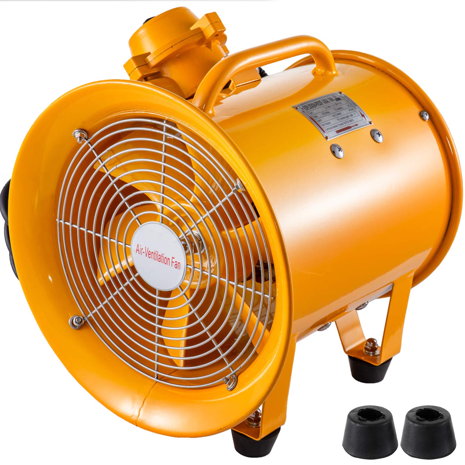 Mophorn Explosion Proof Fan 12 Inch(300mm) Utility Blower 550W 110V 60HZ Speed 3450 RPM for Extraction and Ventilation in Potentially Explosive Environments