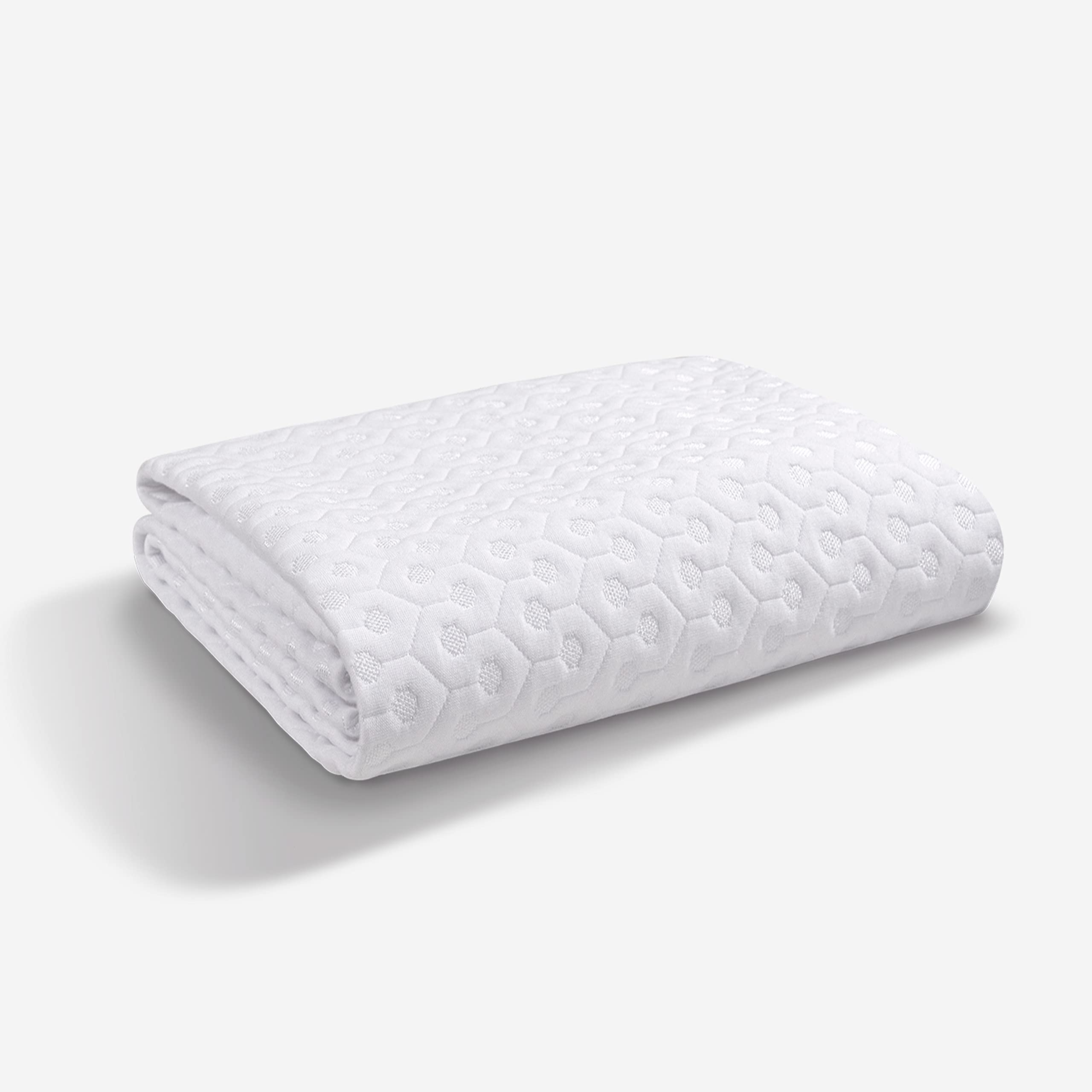 Bedgear Split Cal King Dri-Tec Waterproof Mattress Protector - Adjustable Base Compatible -Washable, and Breathable Pad – Fitted with Stretchable Deep Pockets – Fits 18” Mattress - White