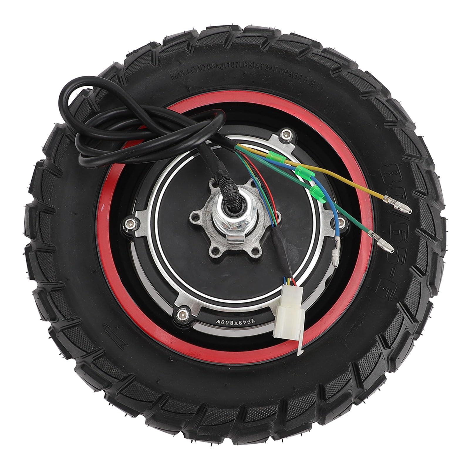 Electric Scooter Hub Motor Rear Wheel, for M4 M4pro 10 Inch Scooter 48V 800W Rear Wheel Drive Motor Replacement with Tire