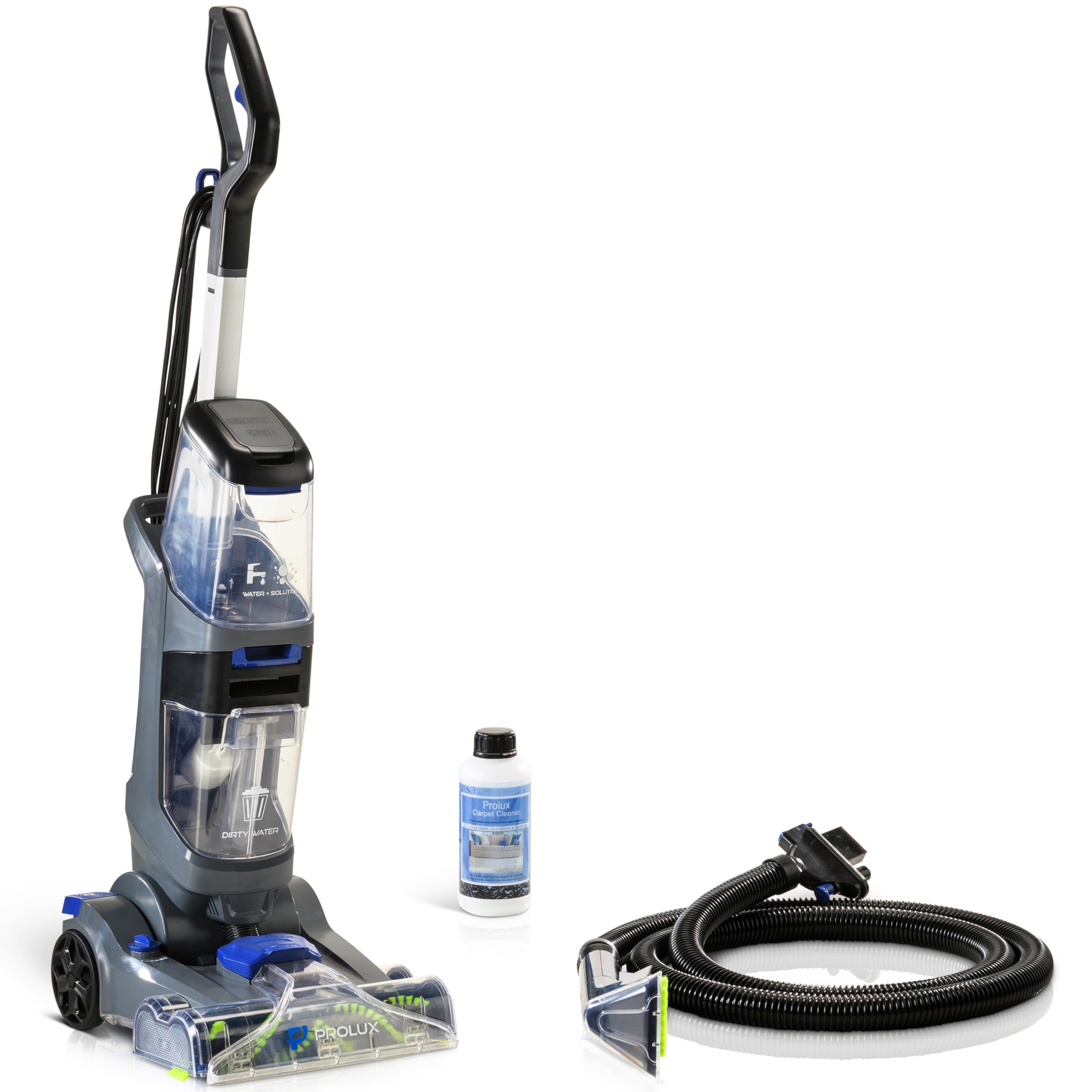 Prolux Carpet and Upholstery Shampooer Cleaner Machine with Upholstery Attachment