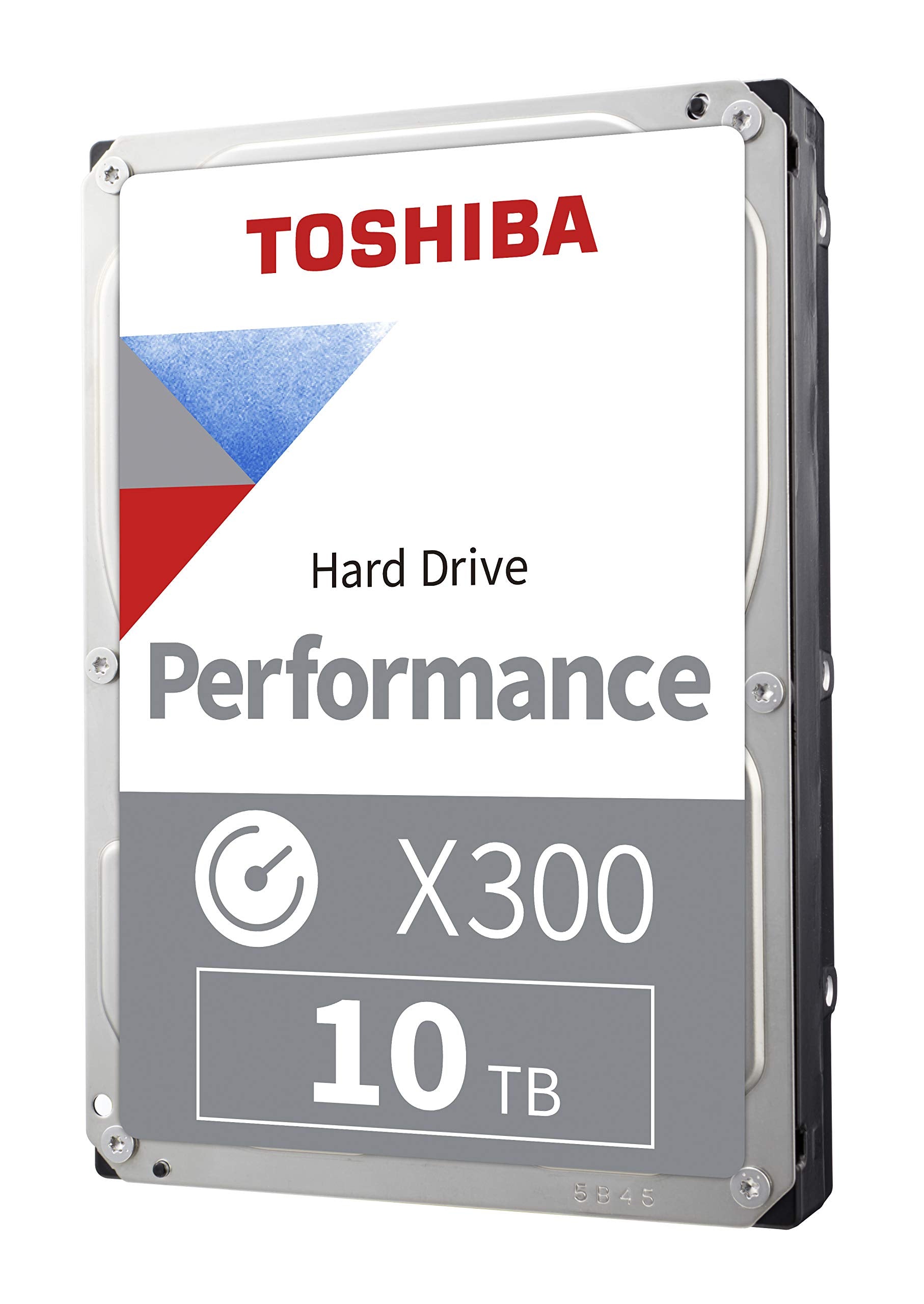 Toshiba X300 10TB Performance & Gaming 3.5-Inch Internal Hard Drive - CMR SATA 6 GB/s 7200 RPM 512 MB Cache - HDWR71AXZSTA