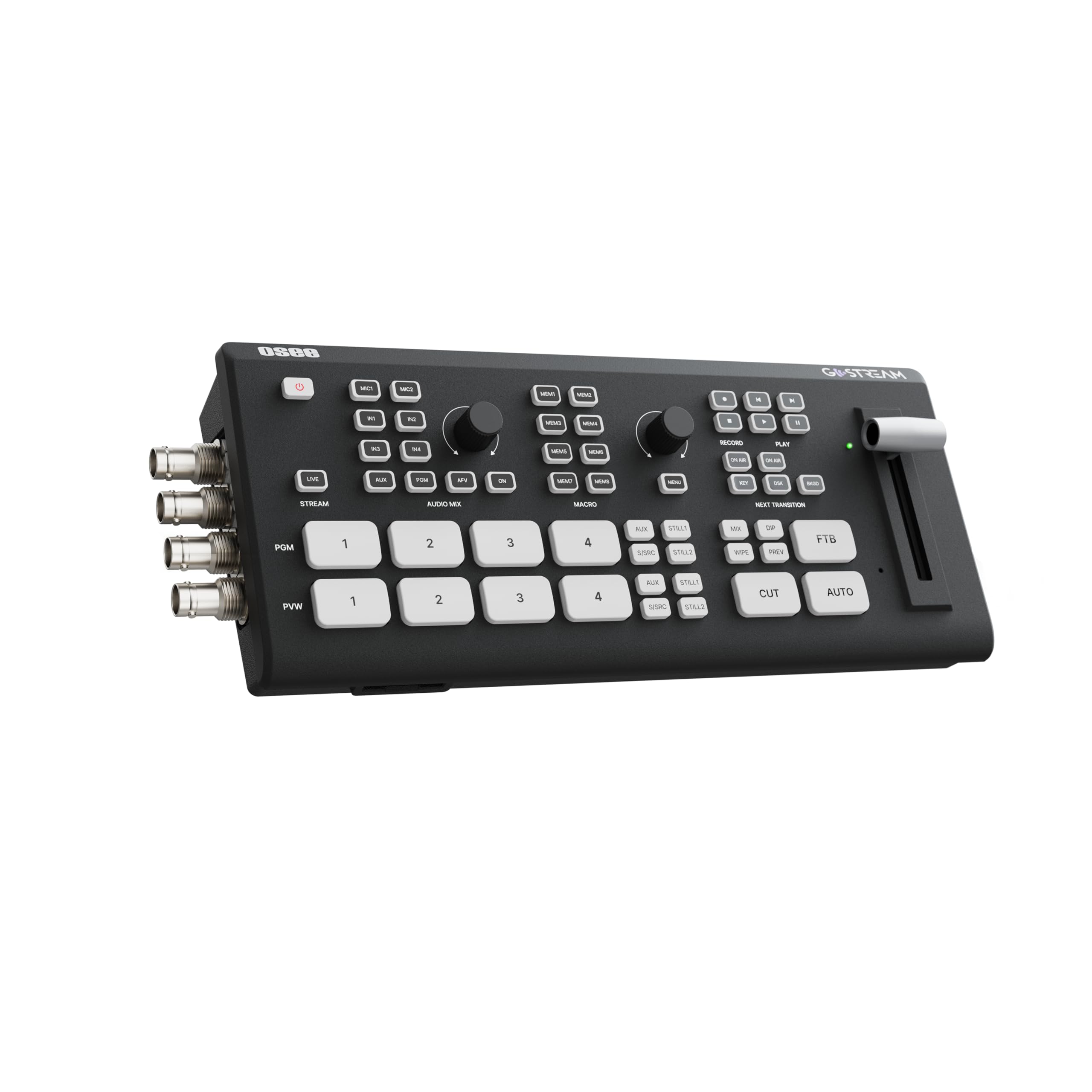 osee GoStream Duet Multiple Camera SDI and HDMI Live Stream Video Mixer Switcher with SD Record and NDI HX Supported