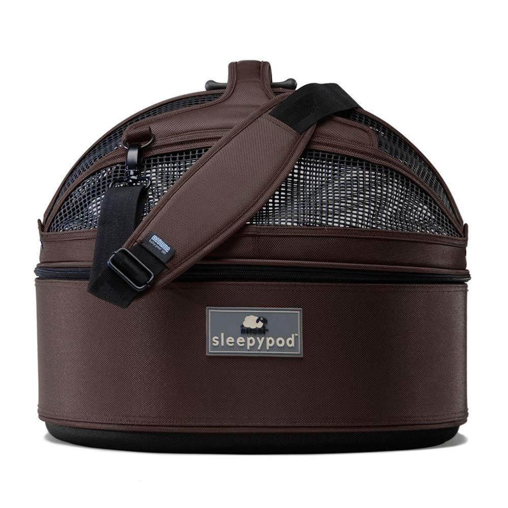 Sleepypod Medium Mobile Pet Bed, Dark Chocolate
