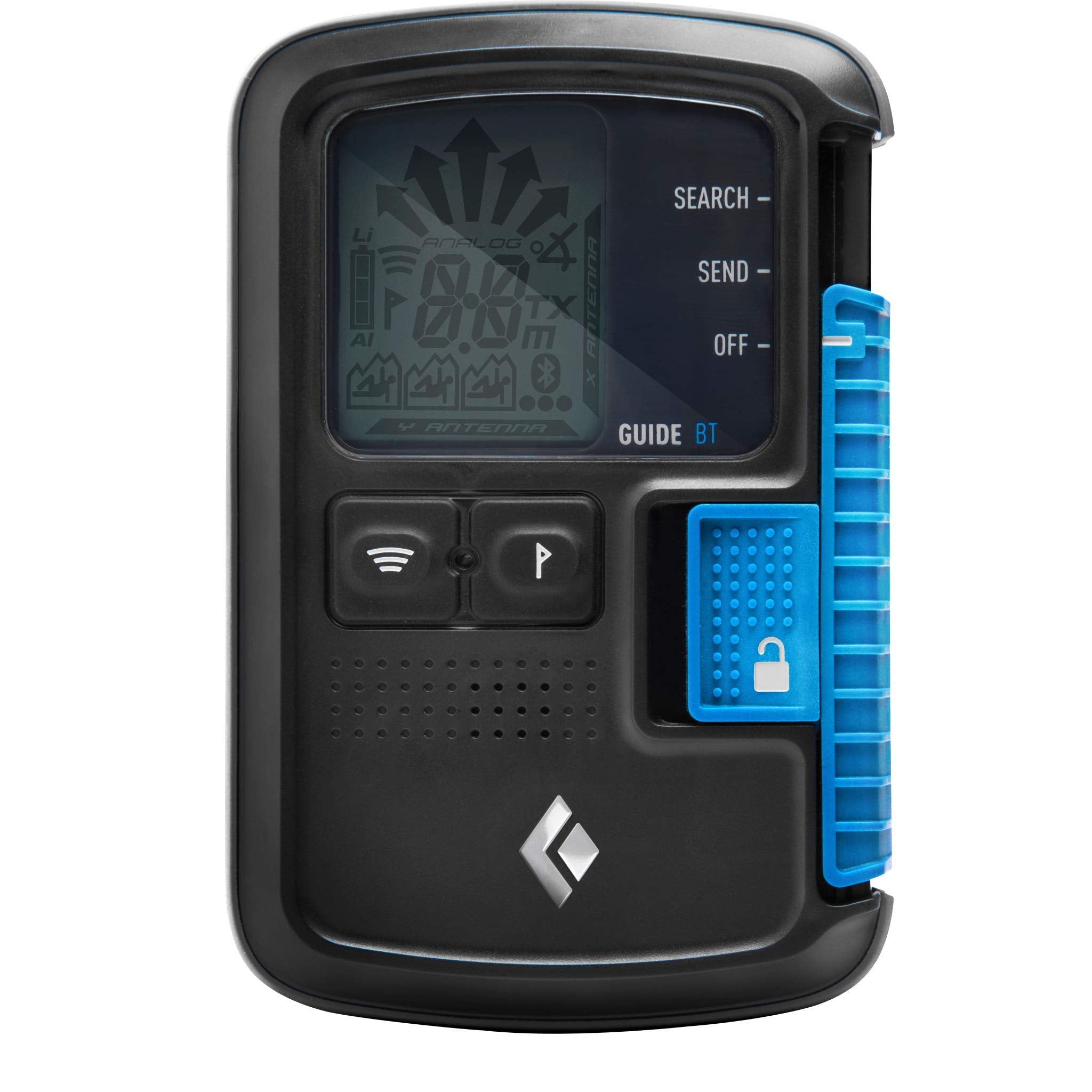 Black Diamond BD Guide Bluetooth Avalanche Beacon Transceiver for Ski, Snowboard, Sled, Backcountry, Mountaineering