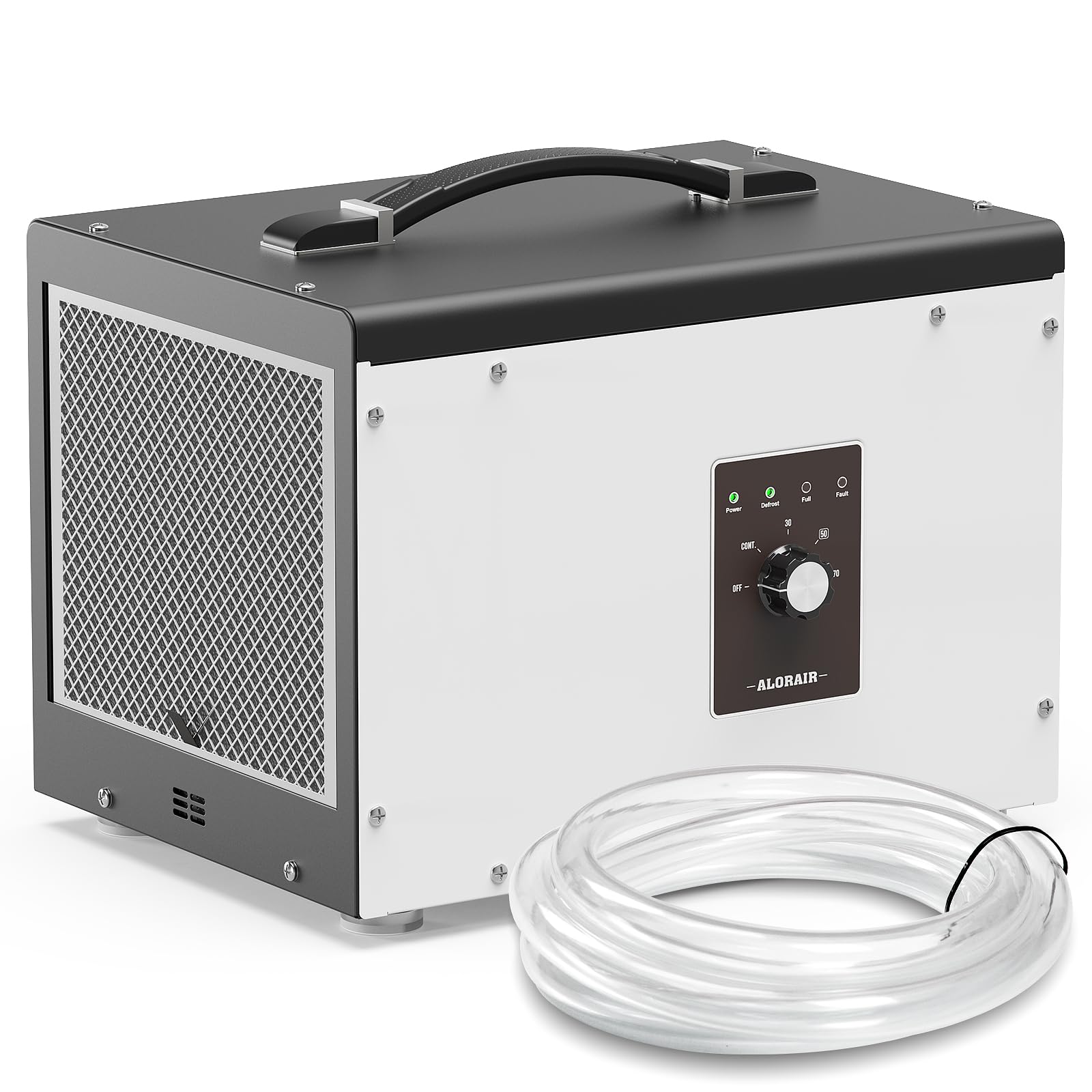 ALORAIR 70 PPD Crawl Space Dehumidifier, Energy Star Crawlspace Dehumidifiers Commercial Dehu for Home and Basements, Compact, Portable, Auto Defrost, Memory Starting, cETL