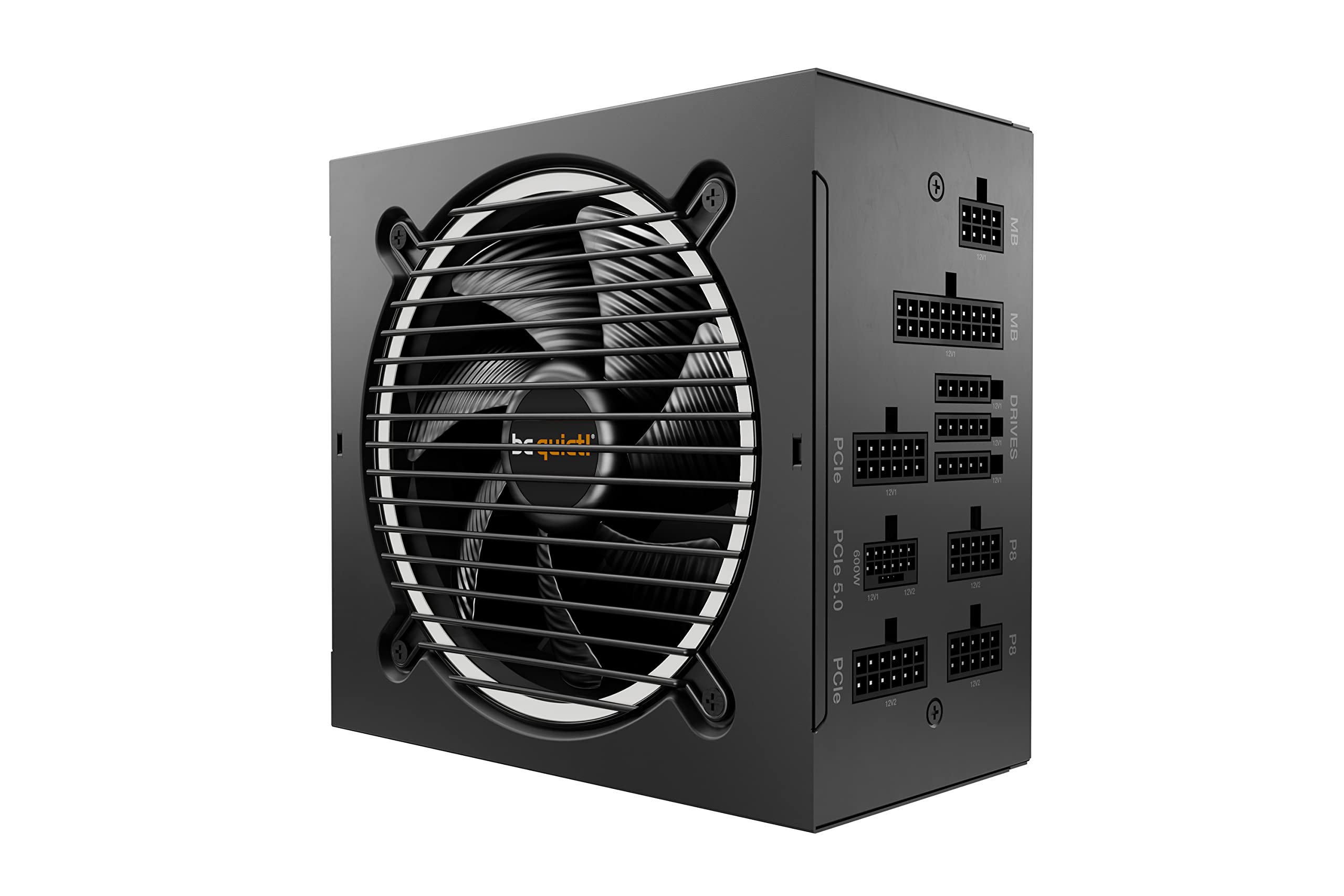 be quiet! Pure Power 12 M 850W 80 Plus Gold Modular Power Supply | | ATX 3.1 Compliant | PCIe 5.0 GPUs and GPUs with 6+2 pin connectors | 12VHPWR Cable Included | Silent 120mm be quiet! Fan | BN505