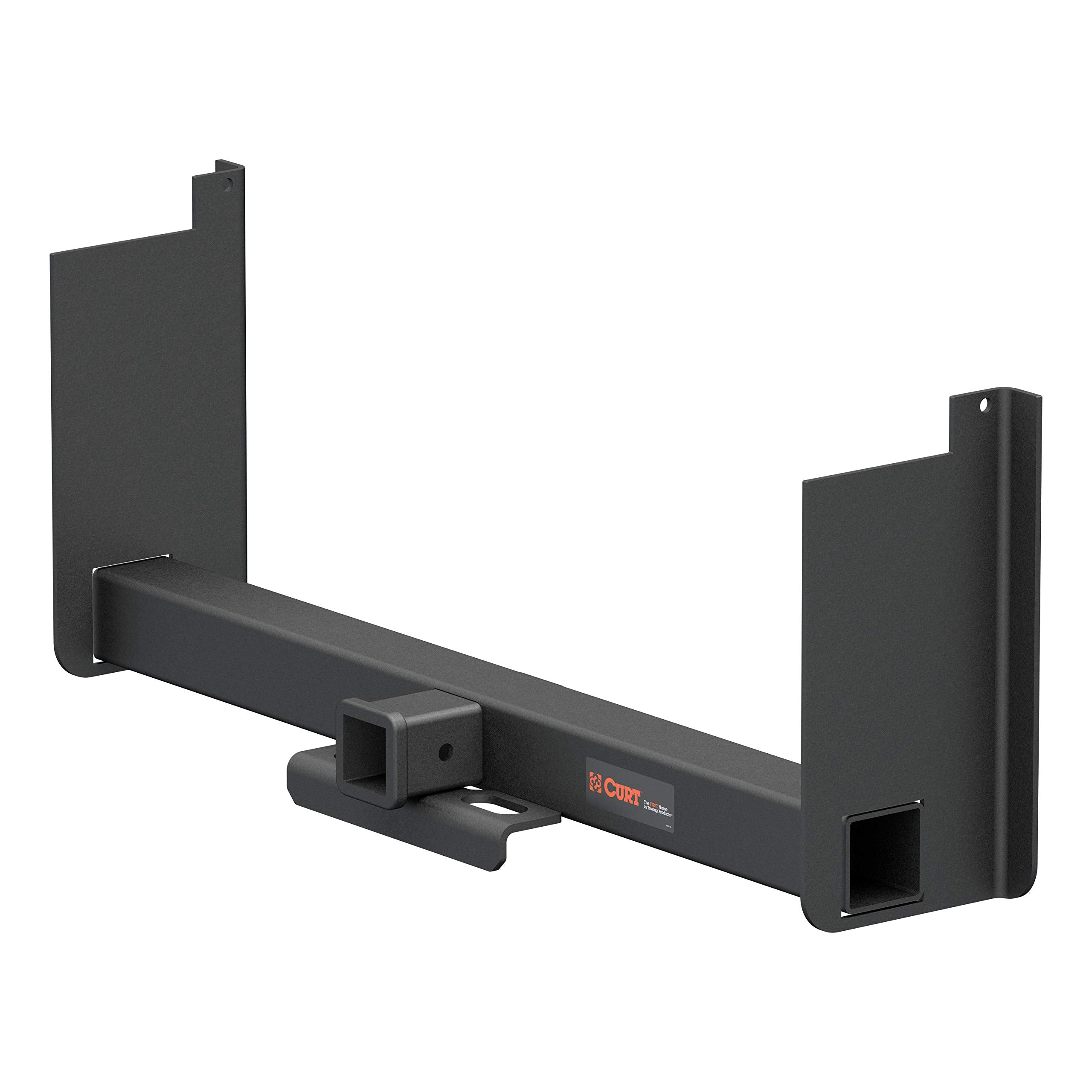 CURT 15924 Class 5 Weld-On Hitch, 2-1/2-Inch Receiver, 44-in Frames, 18" Drop