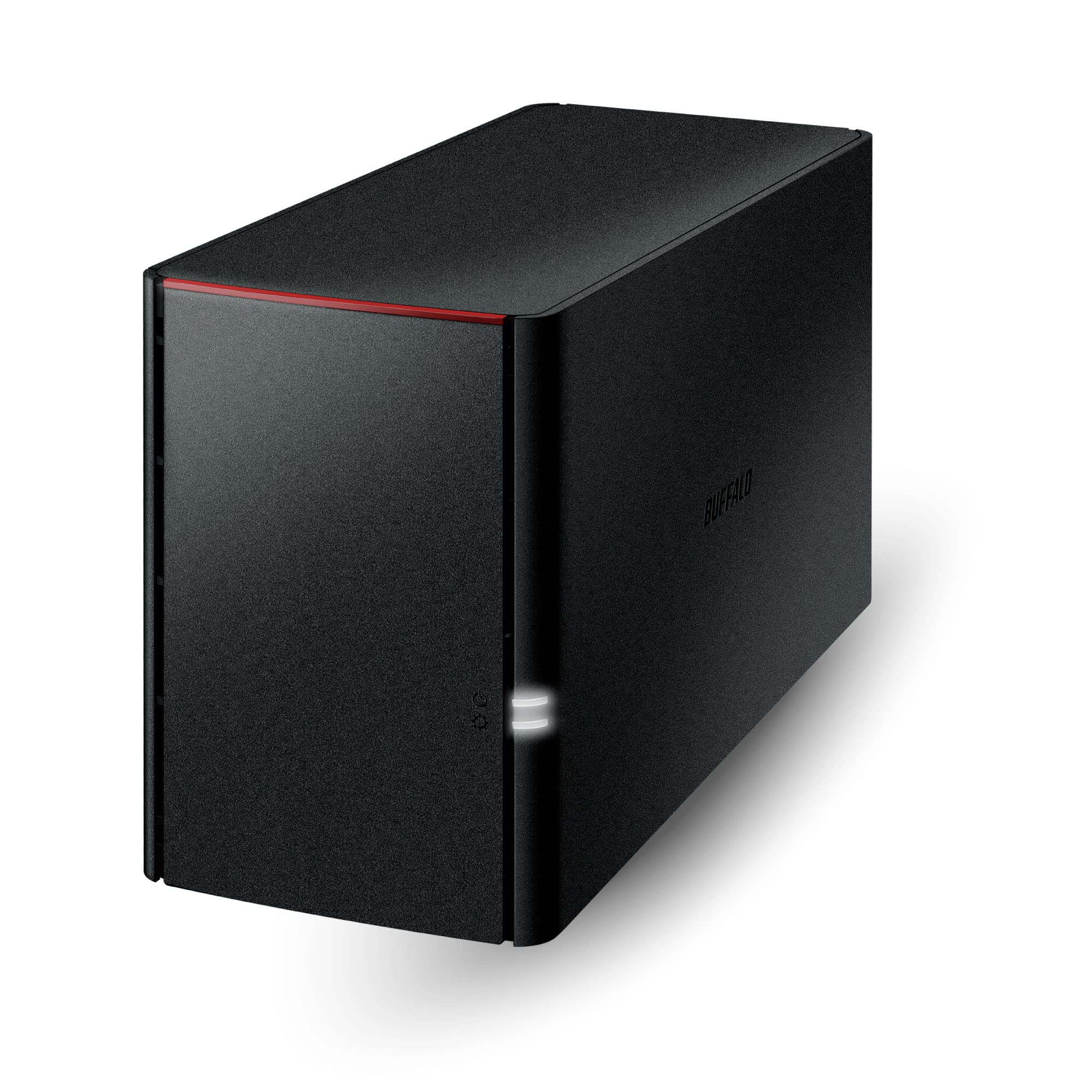 BUFFALO LinkStation 220 12TB 2-Bay NAS Network Attached Storage with HDD Hard Drives Included NAS Storage That Works as Home Cloud or Network Storage Device for Home
