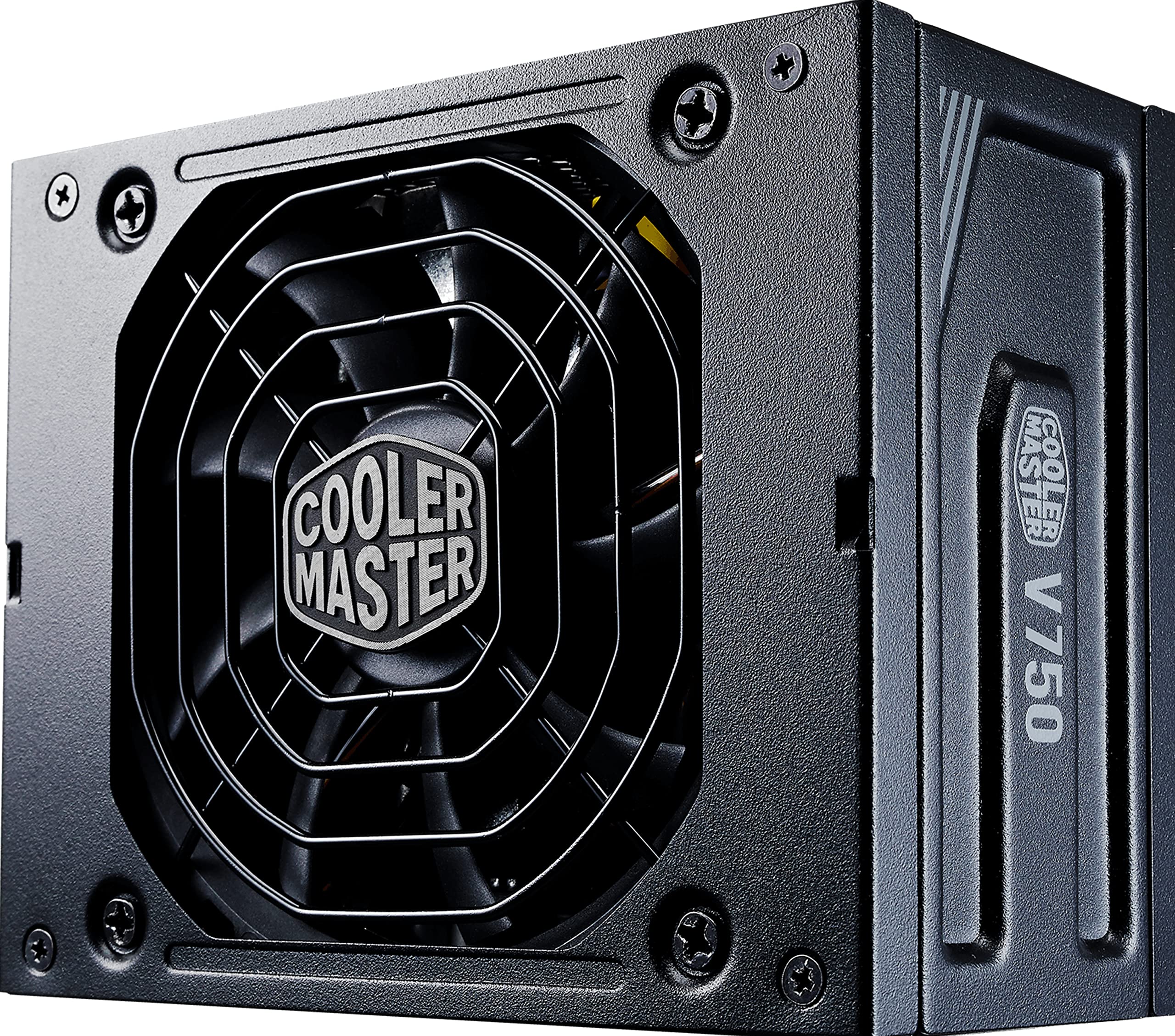 Cooler Master V750 SFX Gold - 750W 80 Plus Gold, Fully Modular Power Supply Unit, SFF/Mini-ITX PSU, Quiet 92mm FDB Fan, Semi-Fanless Mode, SFX-to-ATX Bracket, 10-Year Warranty - 750W