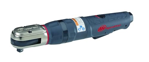 Ingersoll Rand 1207MAX-D3 3/8” Drive Air Ratchet Wrench, Power Tool w/ Up to 65 ft lbs / 88 Nm Torque Output, Max Control, Variable Speed Regulator, Adjustable Exhaust, Feather Touch Trigger, Gray