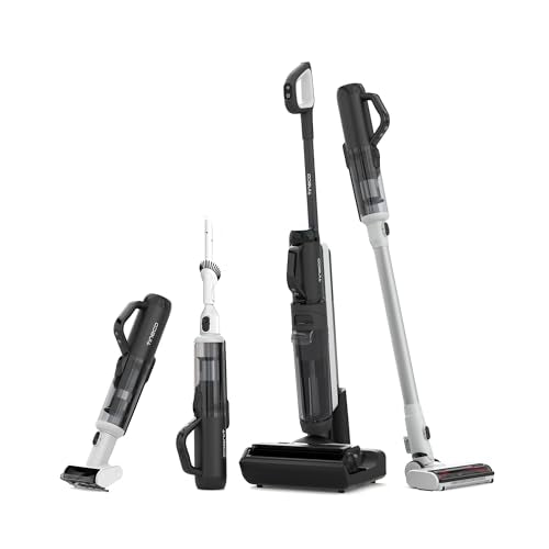 Tineco Floor ONE Switch S6 Cordless Wet Dry Vacuum Cleaner, Smart Floor Cleaner Mop, 5-in-1 Multi-Function Stick Vacuum FlashDry Self-Cleaning Dual-Edge Cleaning, Whole-House Cleaning