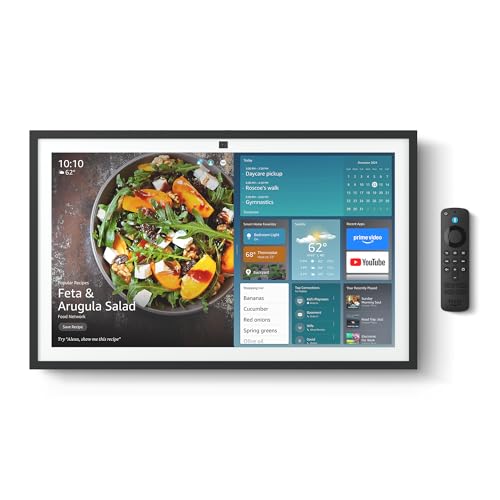 Introducing Amazon Echo Show 21 | A stunning 21" smart kitchen TV for home organization with Alexa