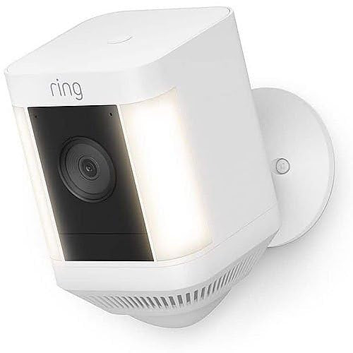 Spotlight Cam Plus Battery Powered, White (B09JZ5BG26)