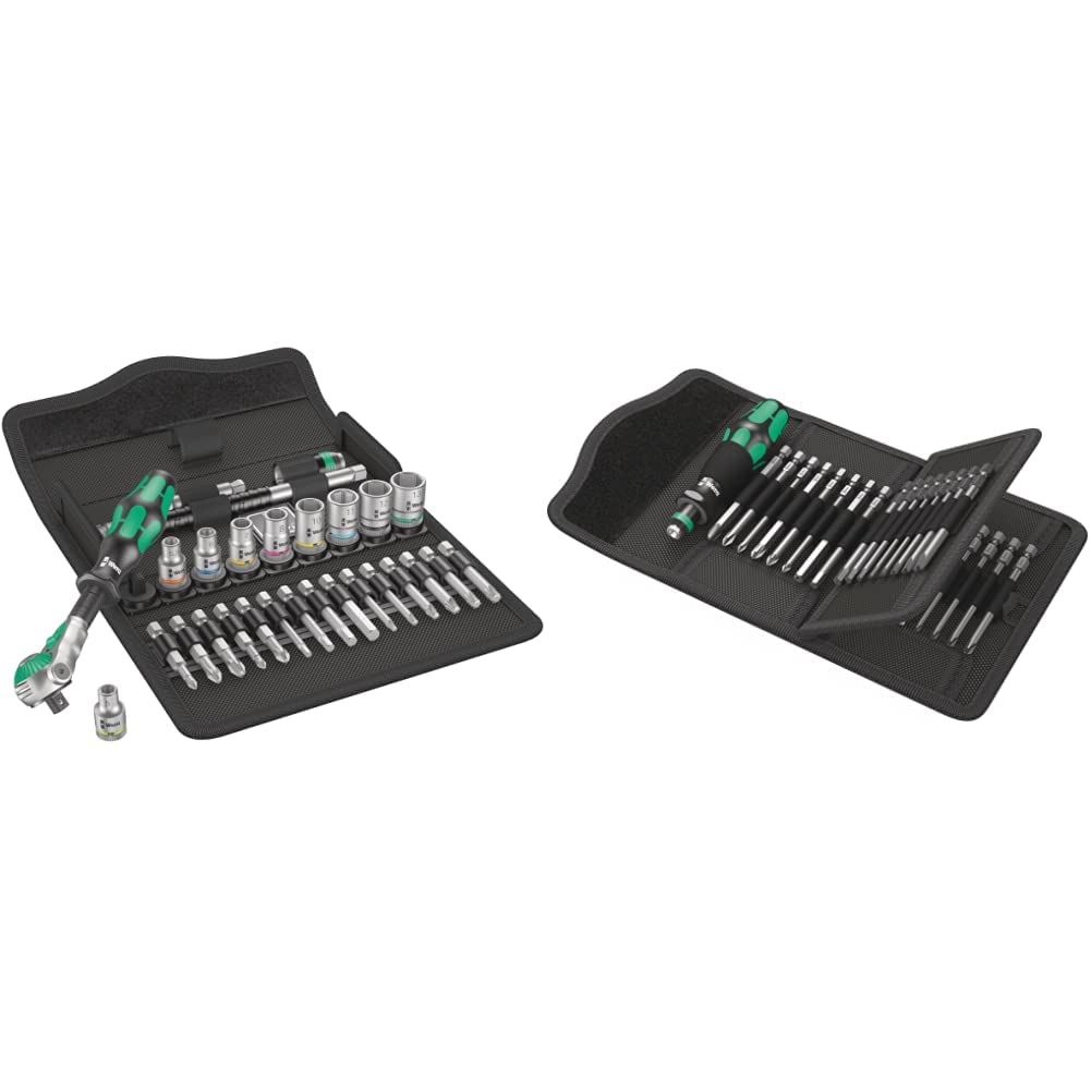 Wera Ratchet Set and Screwdriver Set Bundle (28 Pieces)